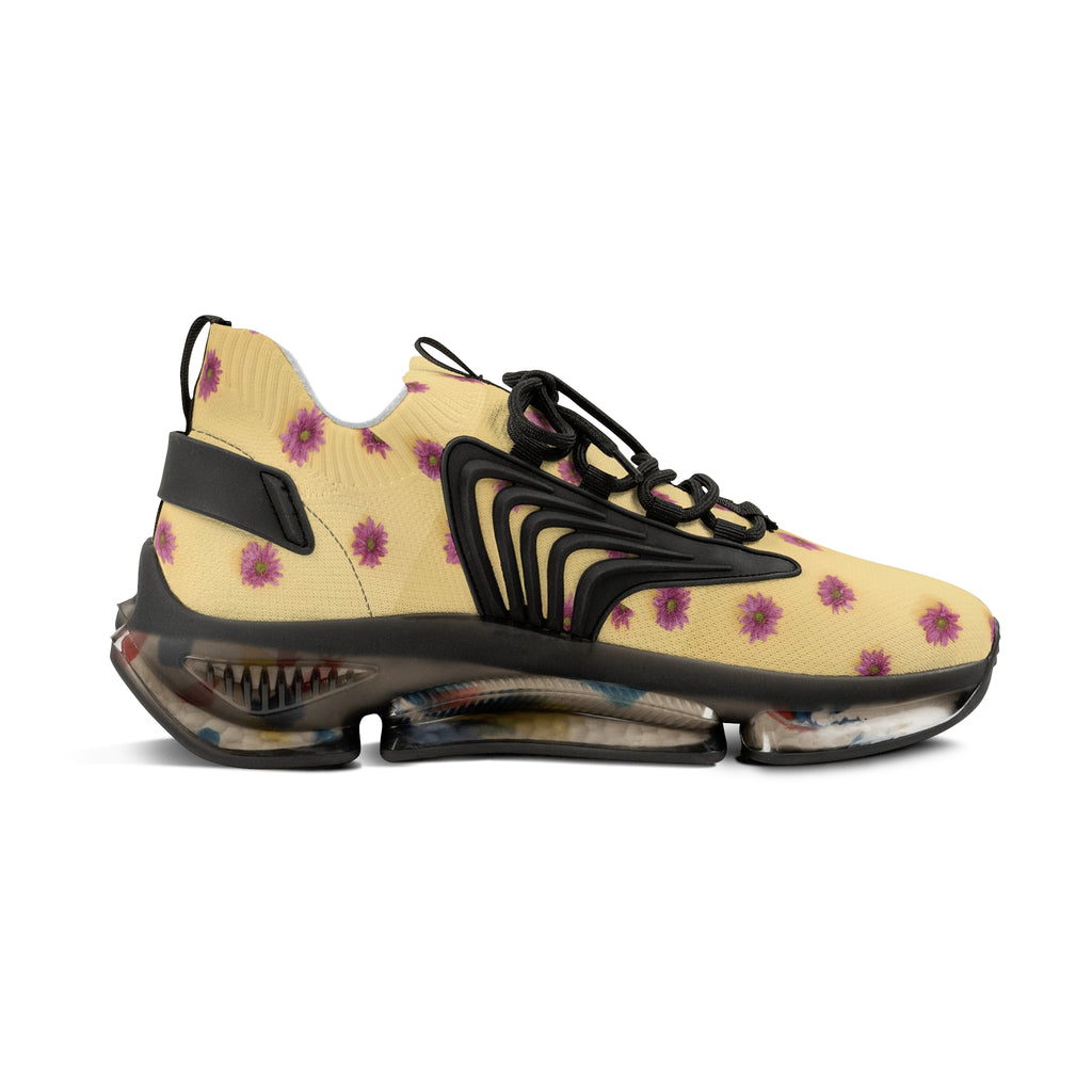 Sneakers, Pink Gerbera Aztec flower, Non Dating Cool