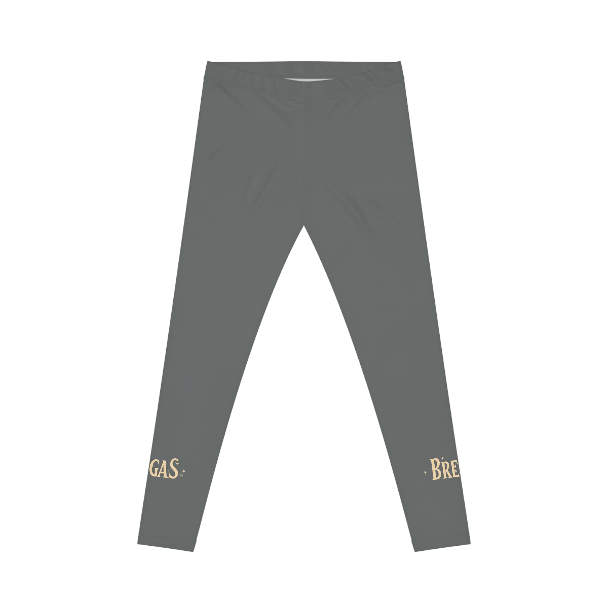 Leggings, Dark Grey, Non Dating Cool. Made in the USA.