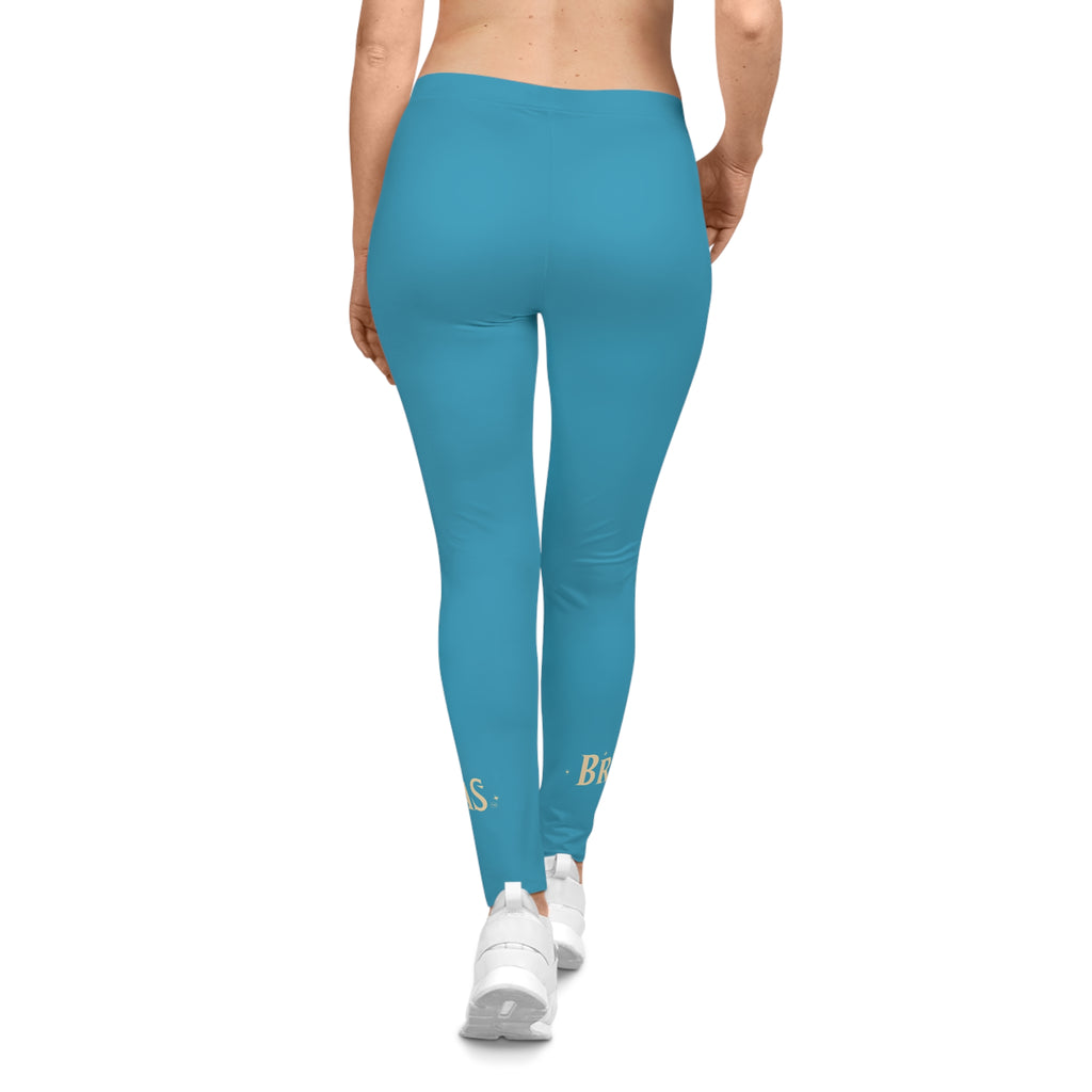 Leggings, Turquoise, Women for men