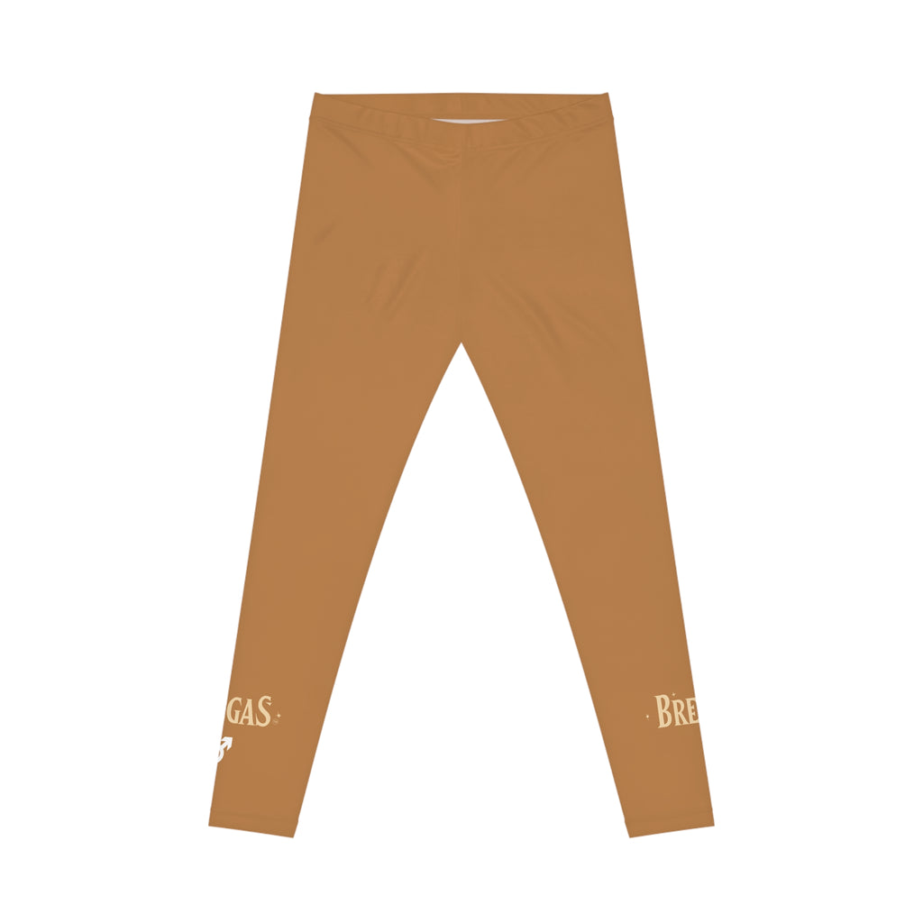Leggings, Golden brown, Women for men