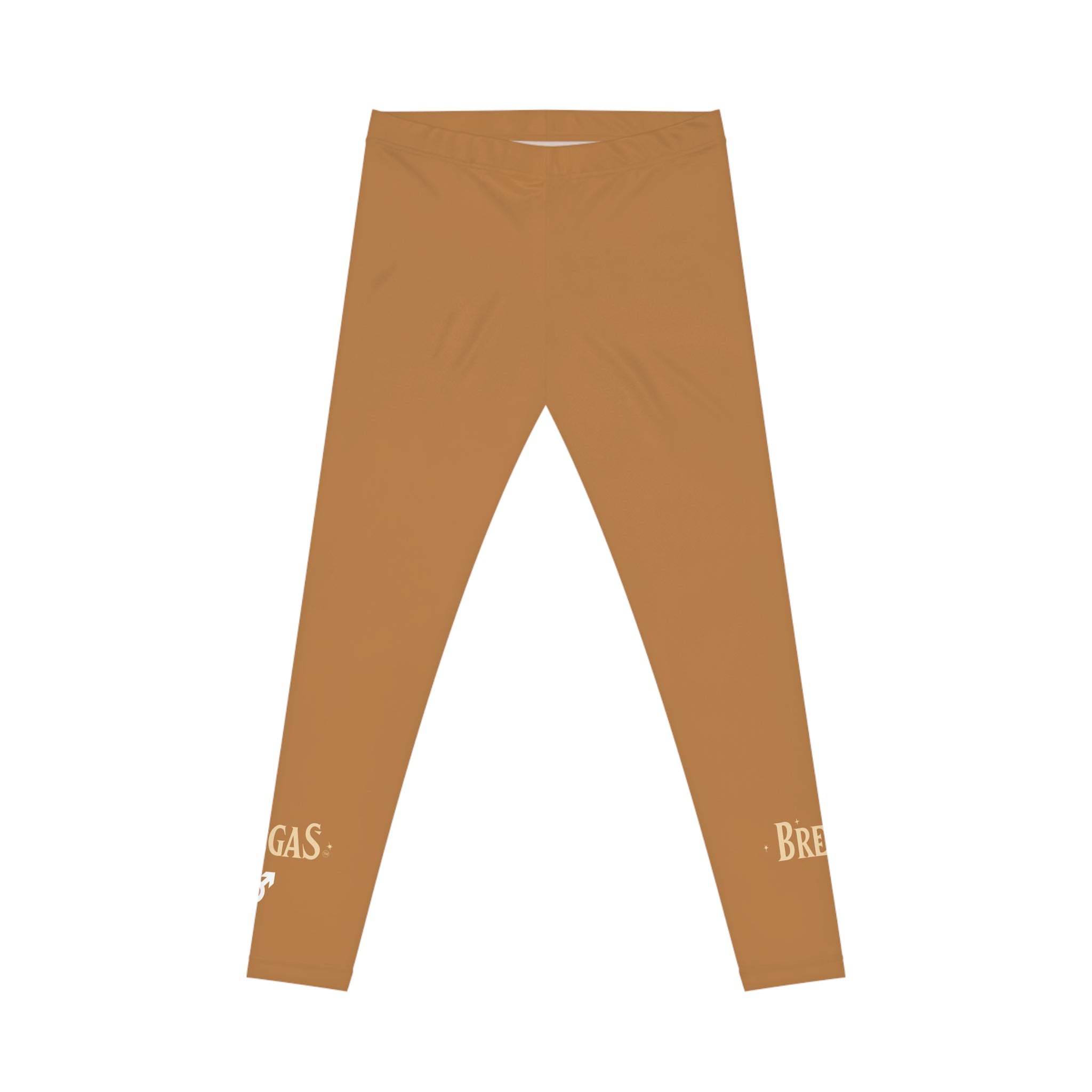Leggings, Golden brown, Women for men