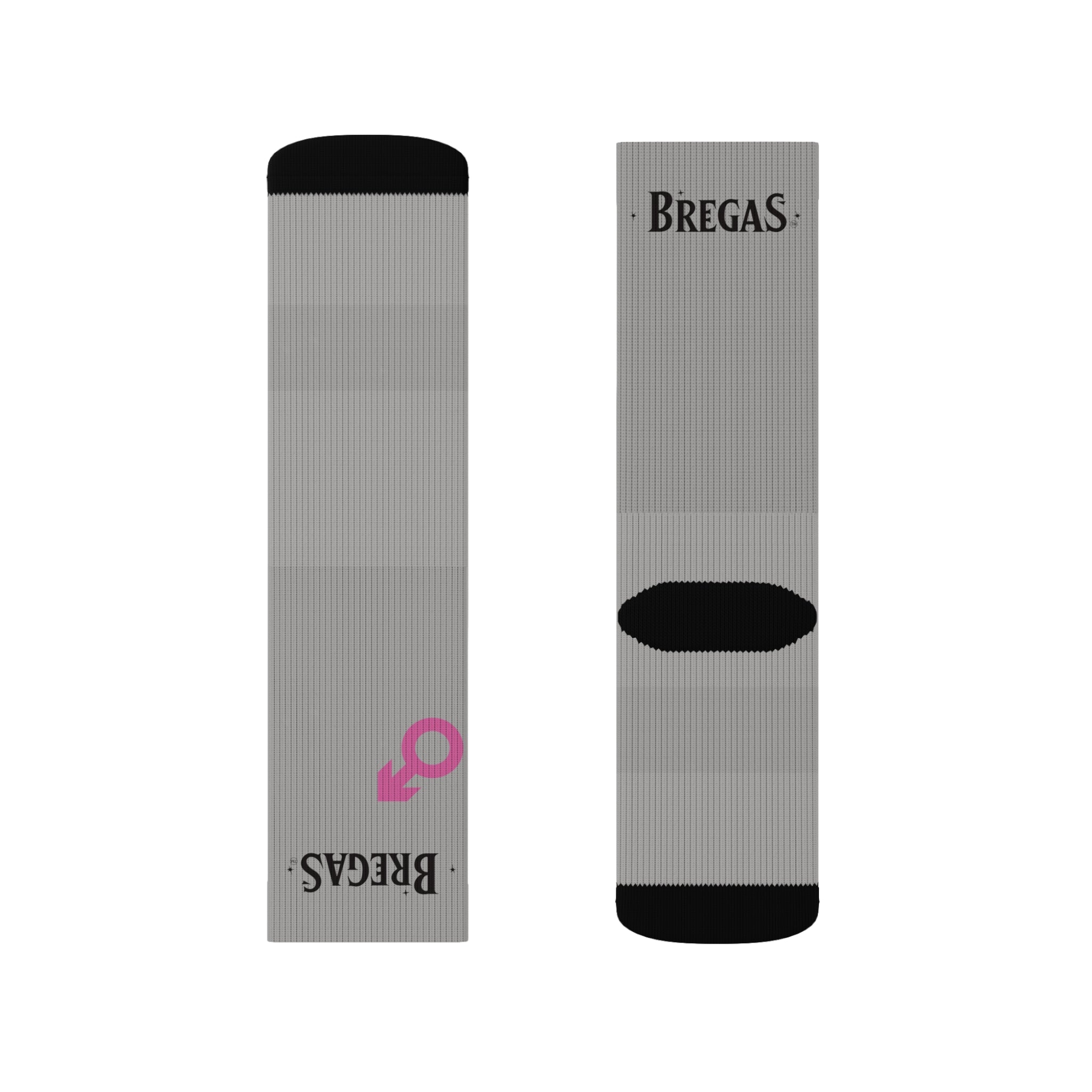 Socks, light grey, Men for men