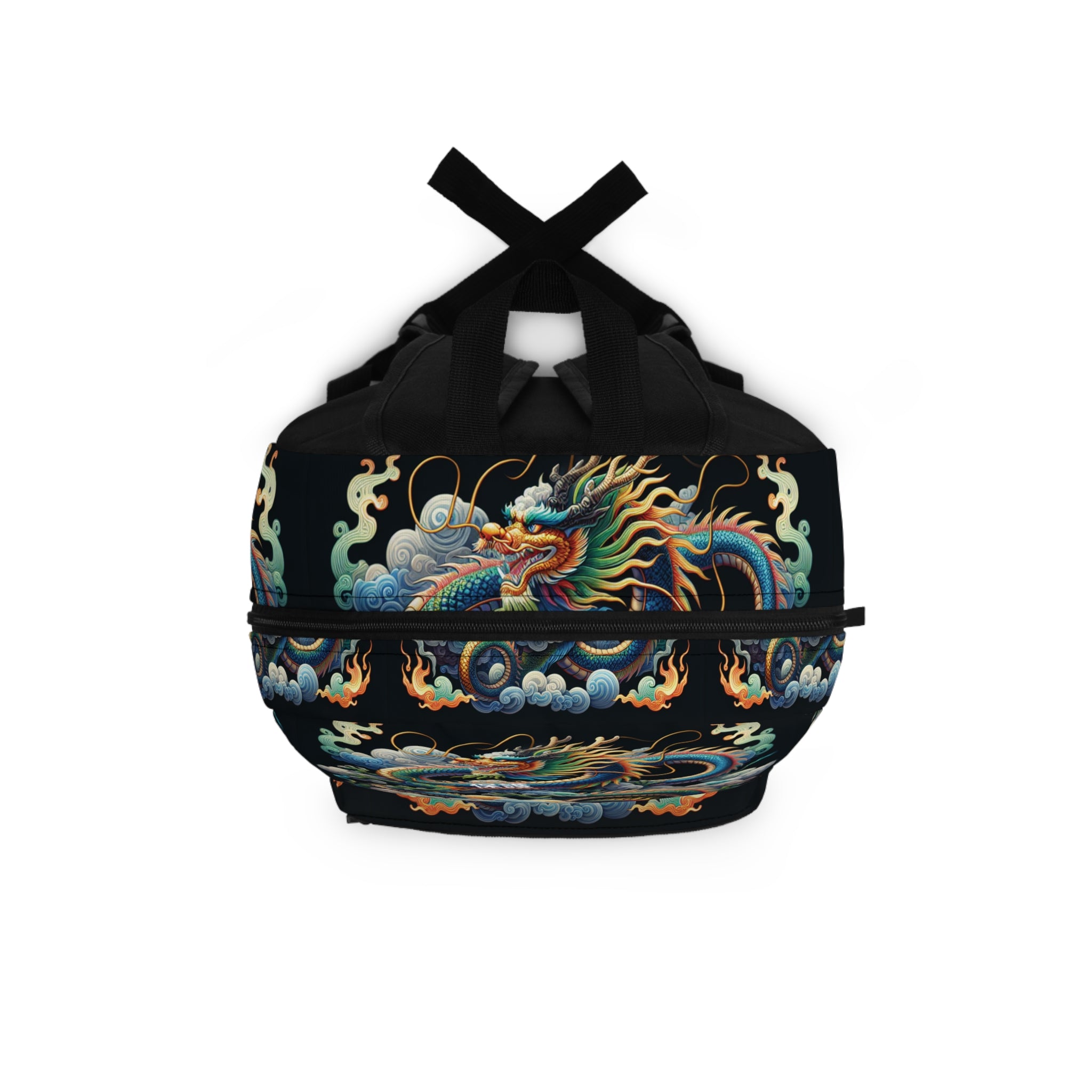Backpack,  Blue Dragon God, 保護 Dragon protection Traditional Chinese text