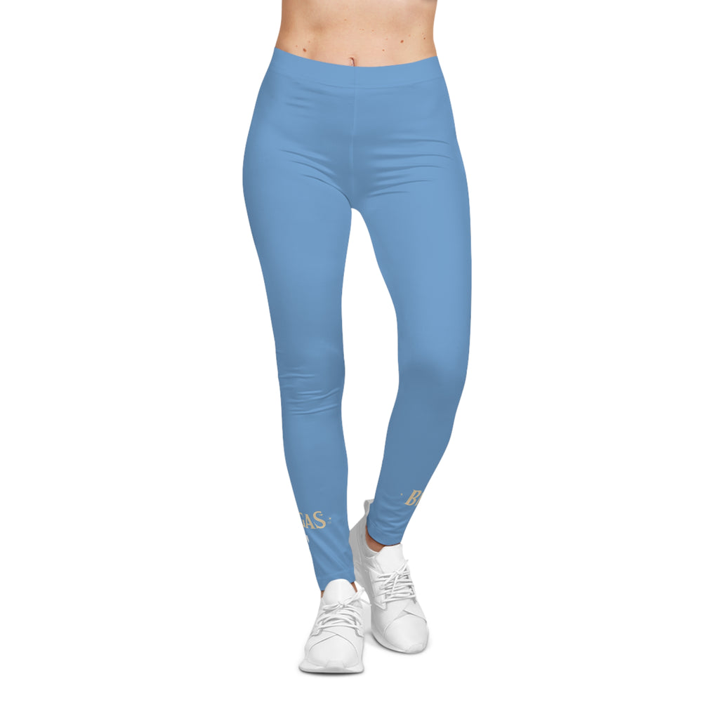 Leggings, Light blue, Women for men