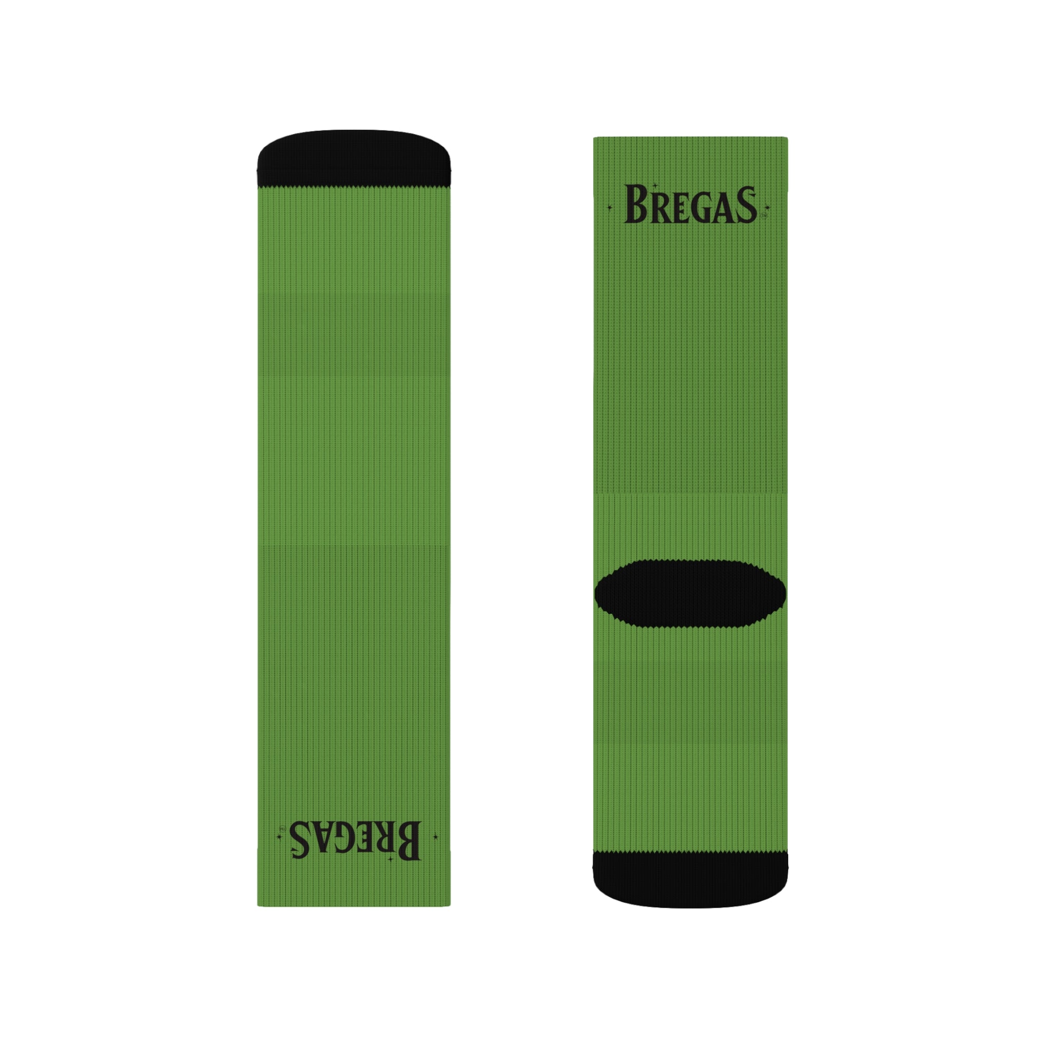 Socks, green, Men for women