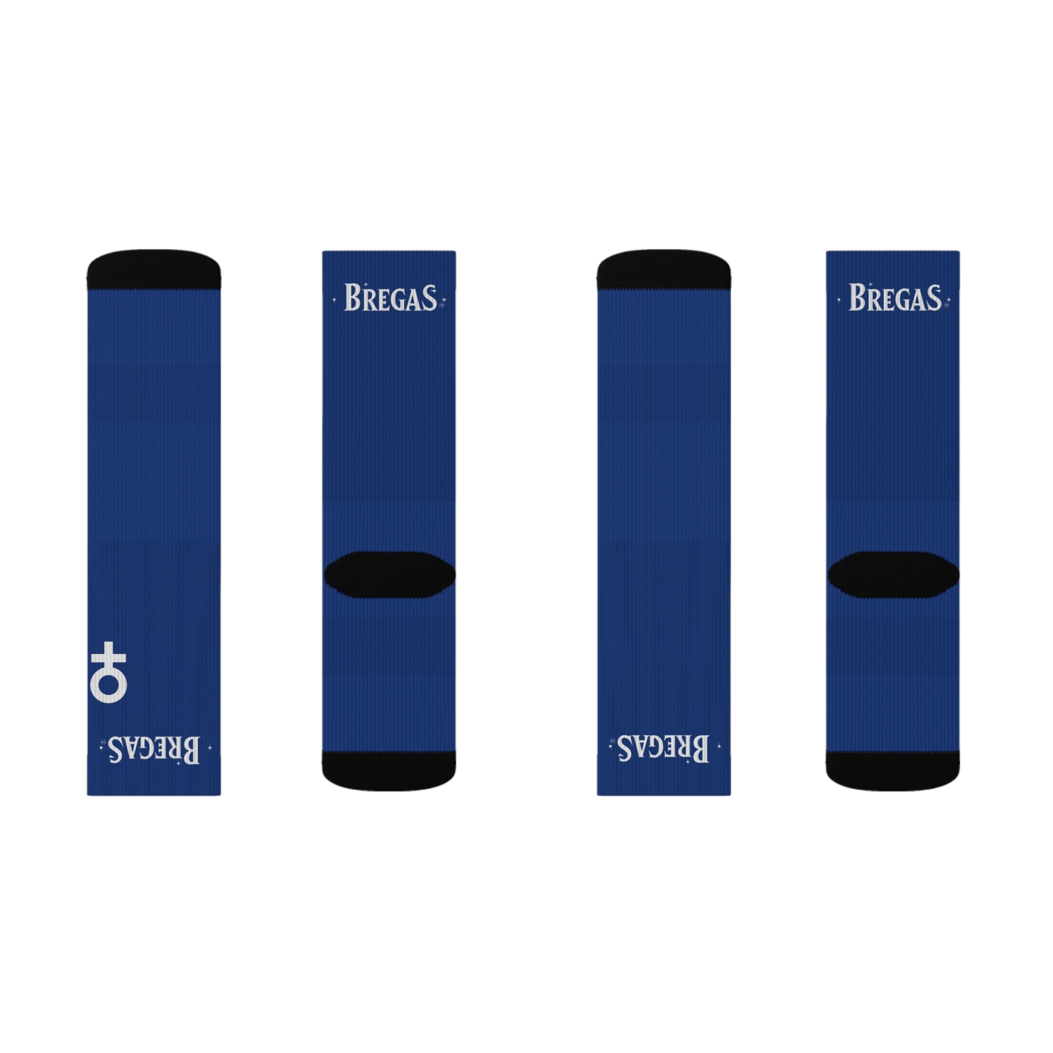 Socks, dark blue, Men for women