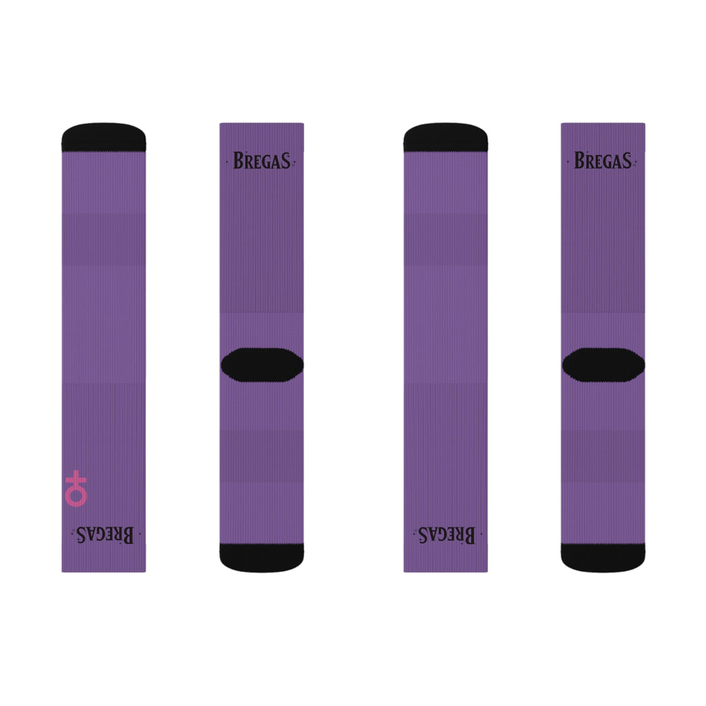 Socks, light purple, Women for women