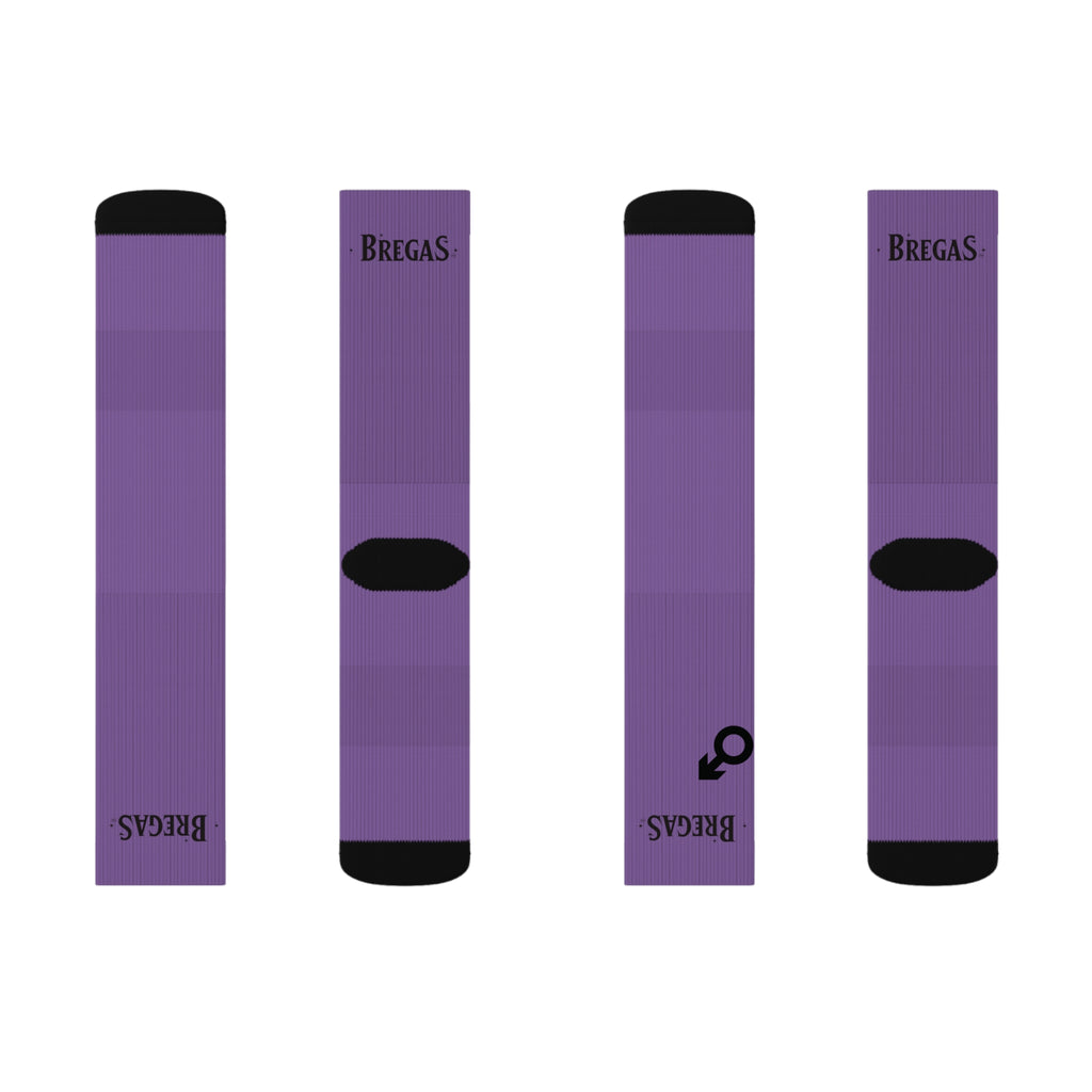 Socks, light purple, Women for men