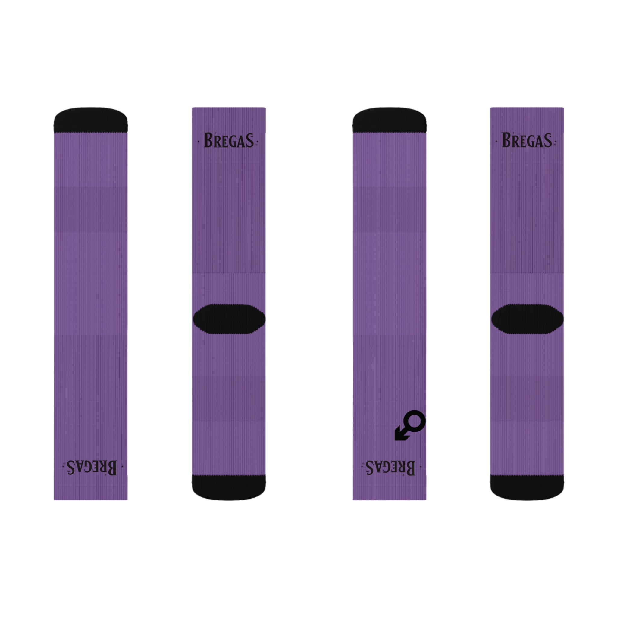 Socks, light purple, Women for men