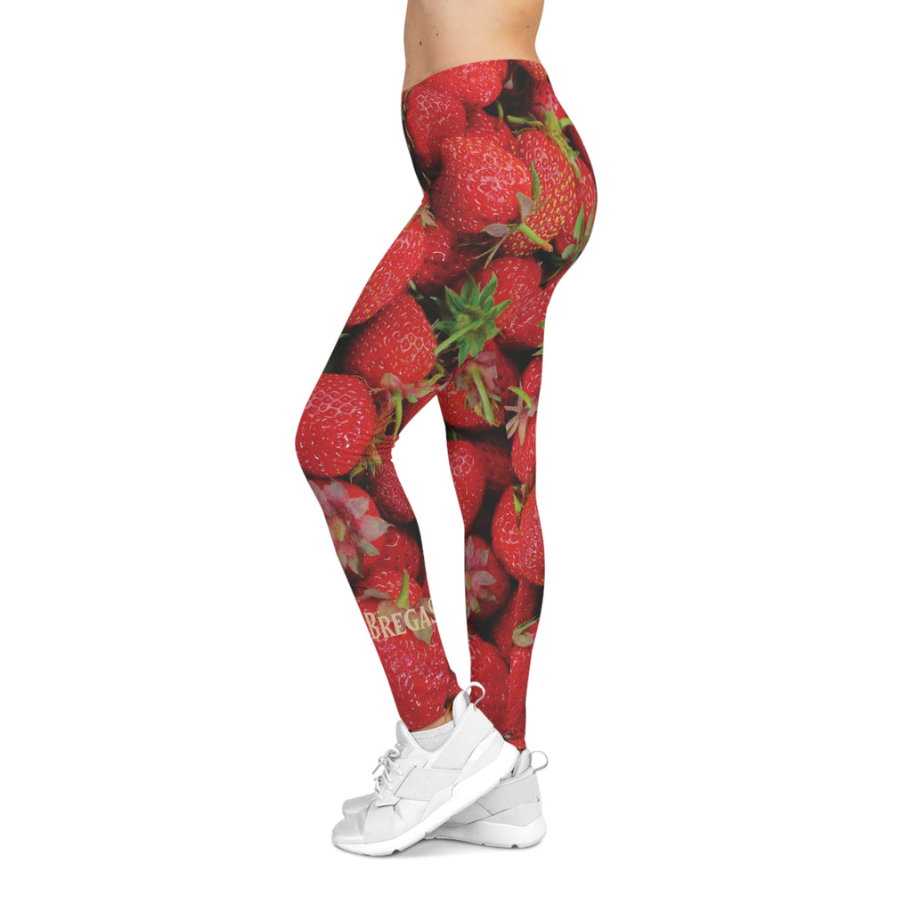 Leggings, Strawberries, Non Dating Cool. Made in the USA.