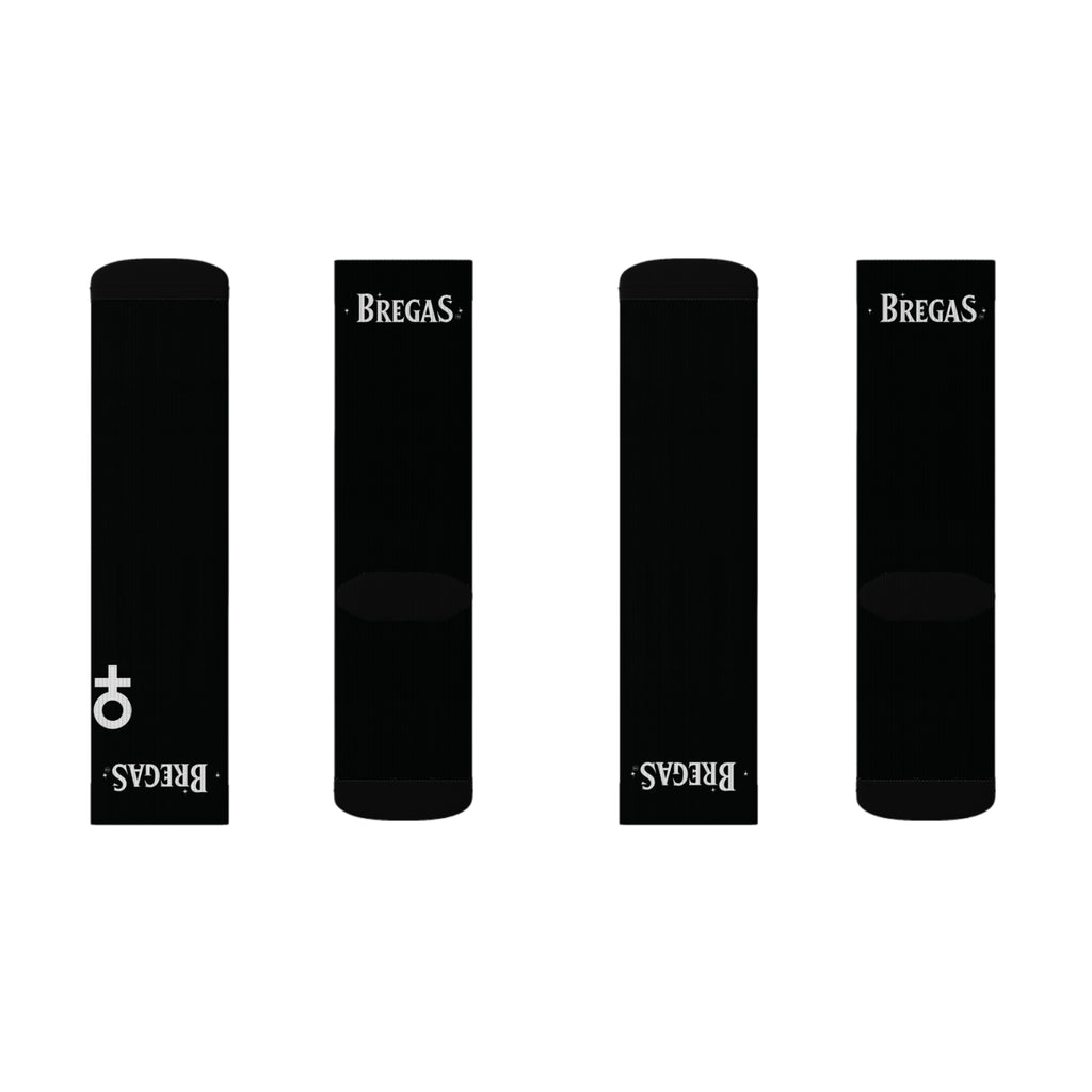 Socks, black, Men for women