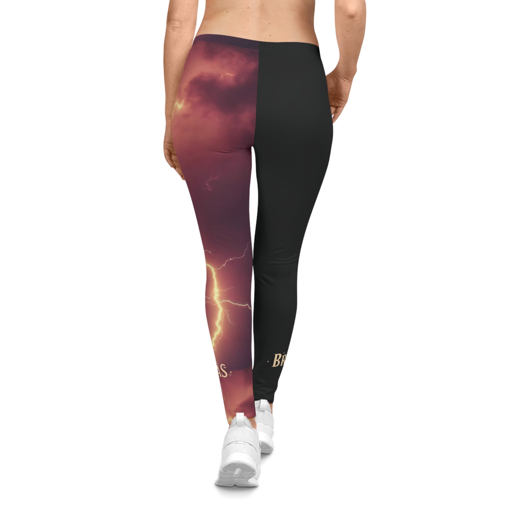 Leggings, Lightning Storm, women 4 women