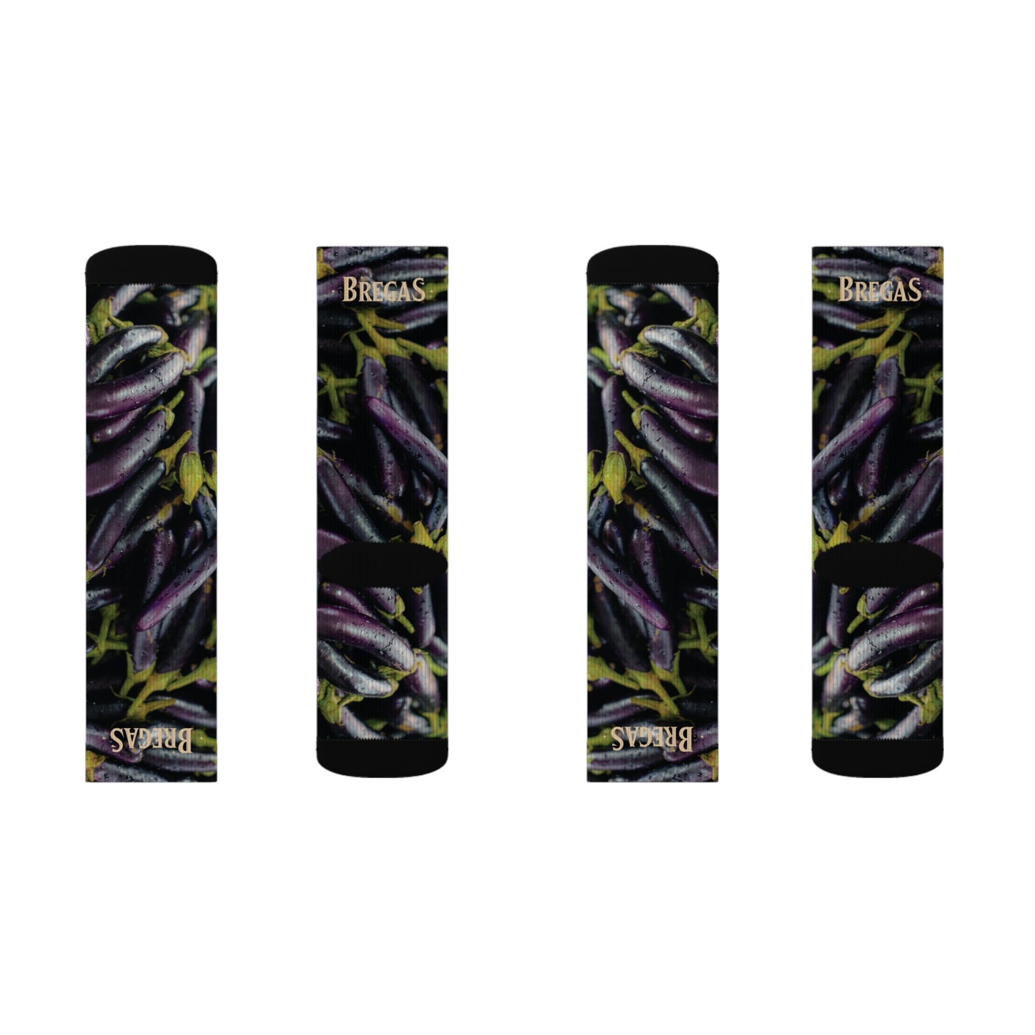 Socks, aubergine or eggplant, Non Dating Cool