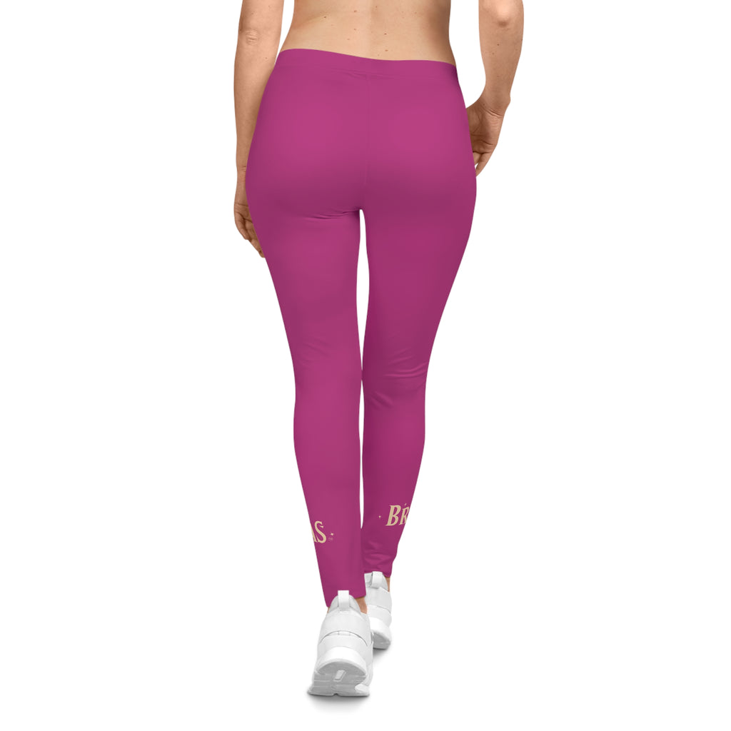 Leggings, Dark pink, Women for men