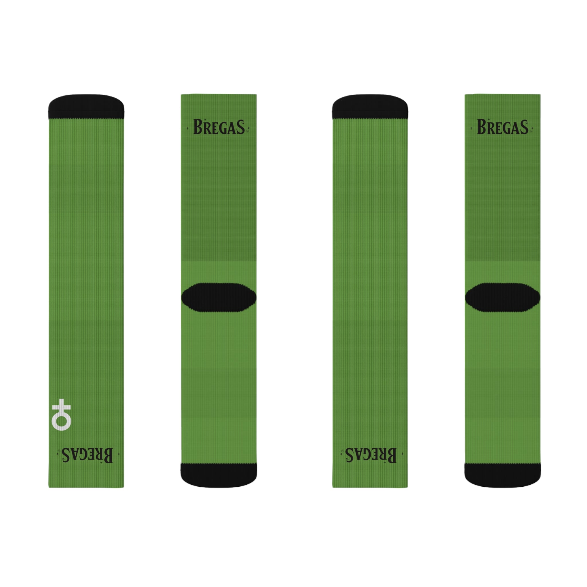 Socks, green, Men for women