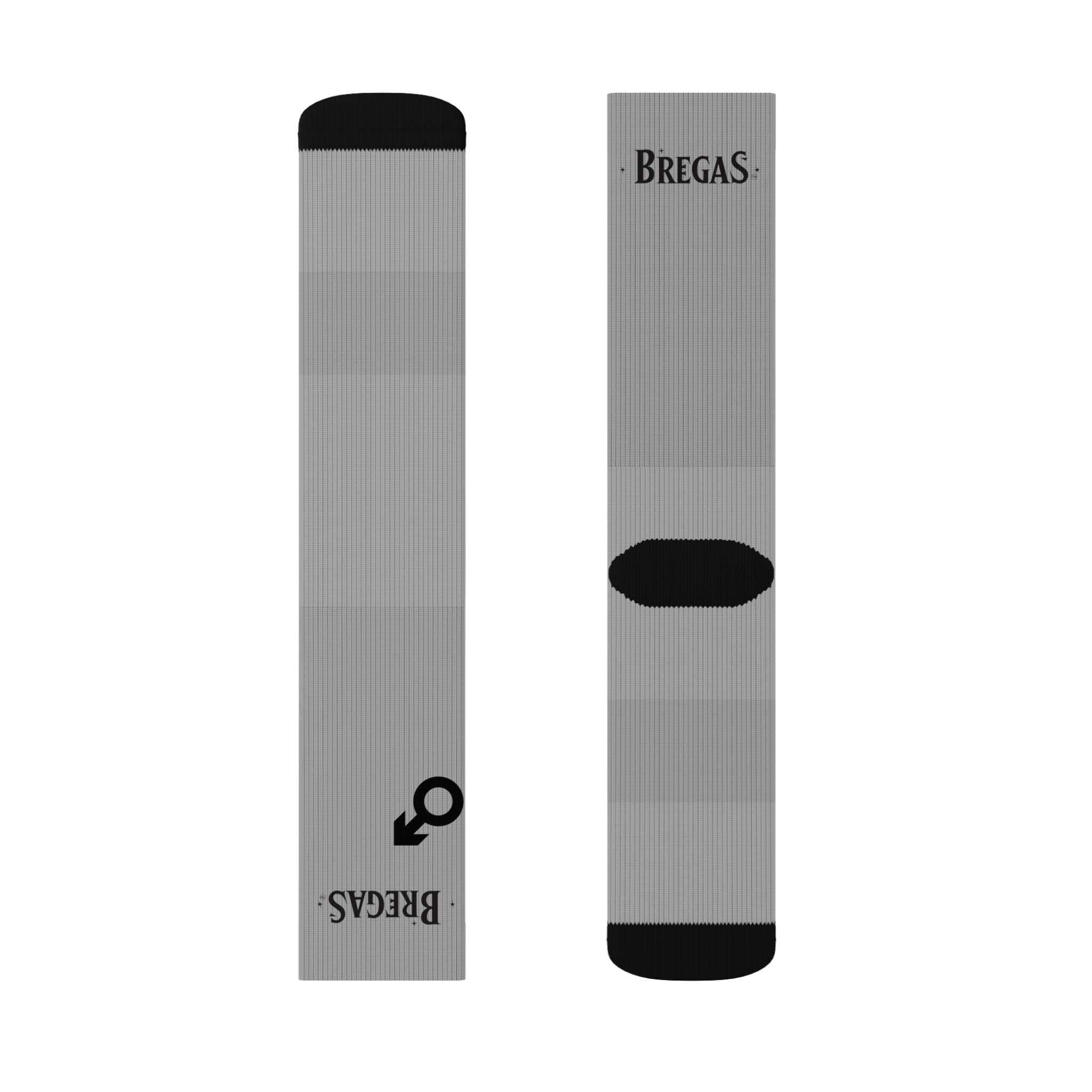 Socks, light grey, Women for men