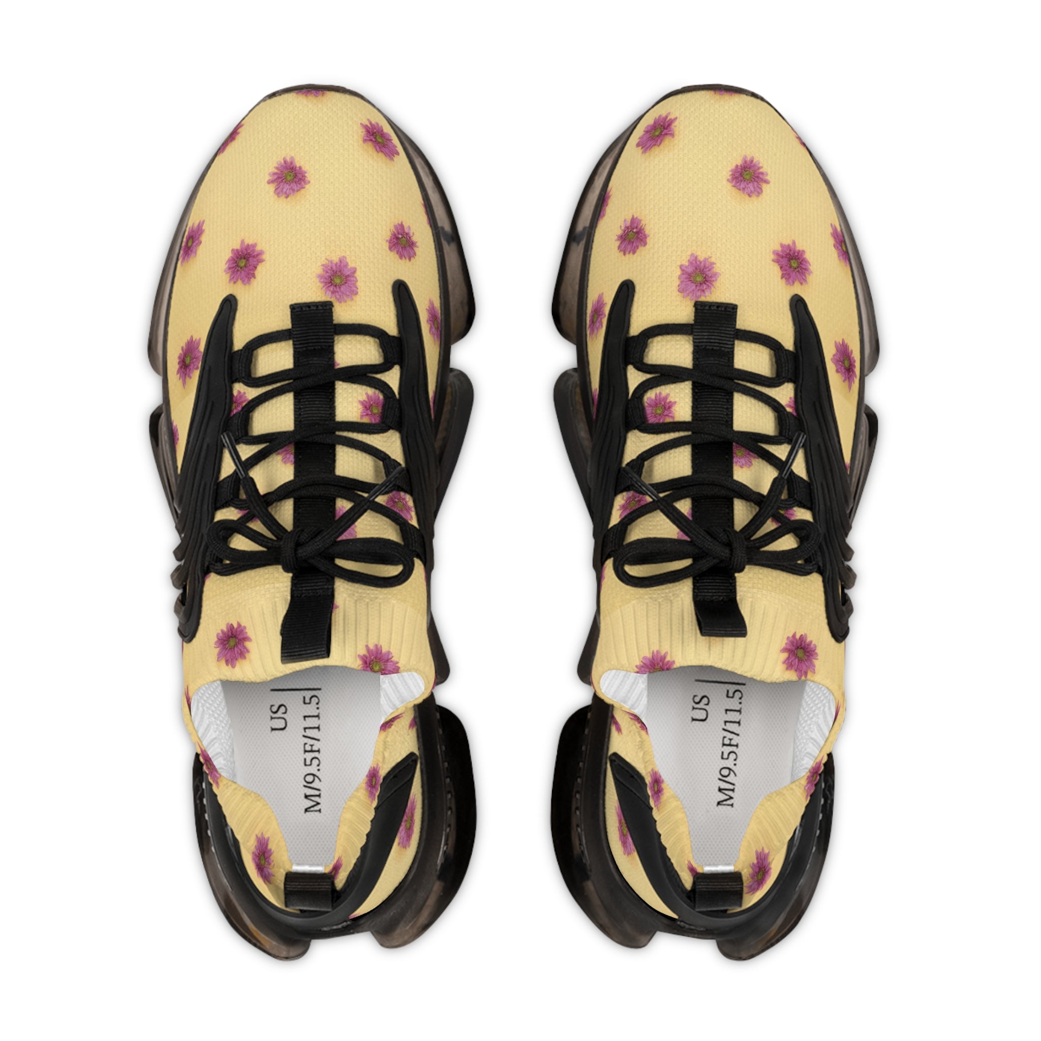 Sneakers, Pink Gerbera Aztec flower, Non Dating Cool