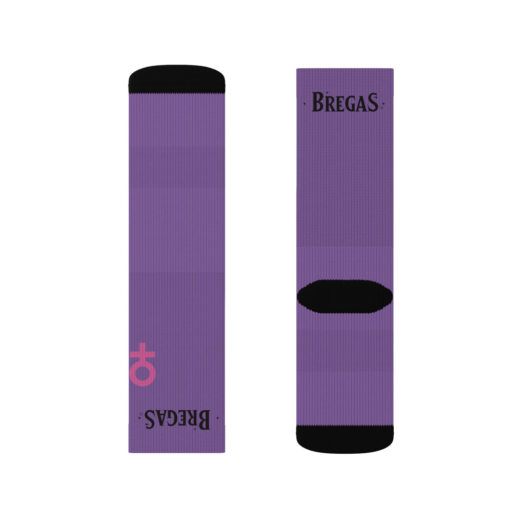 Socks, light purple, Women for women