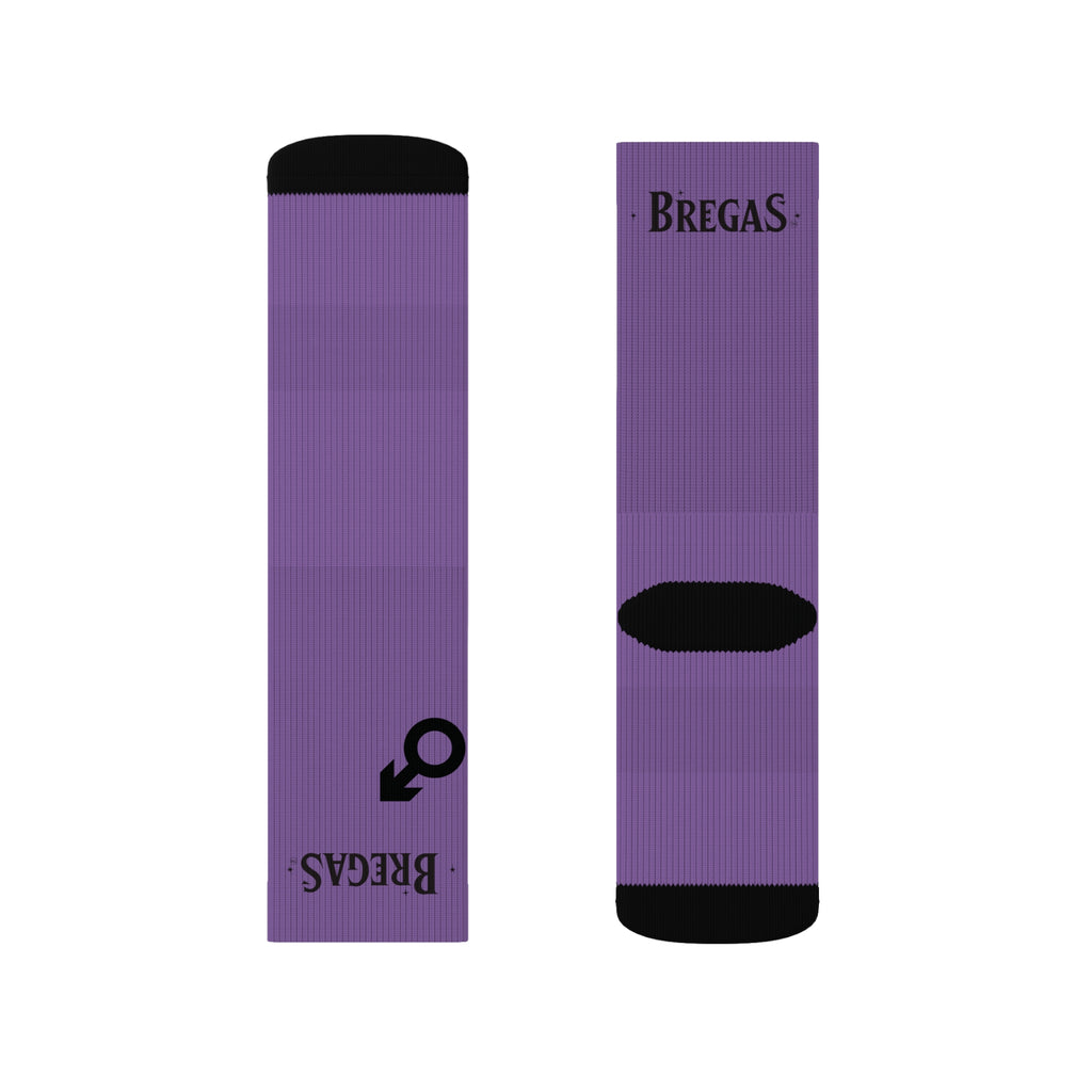 Socks, light purple, Women for men