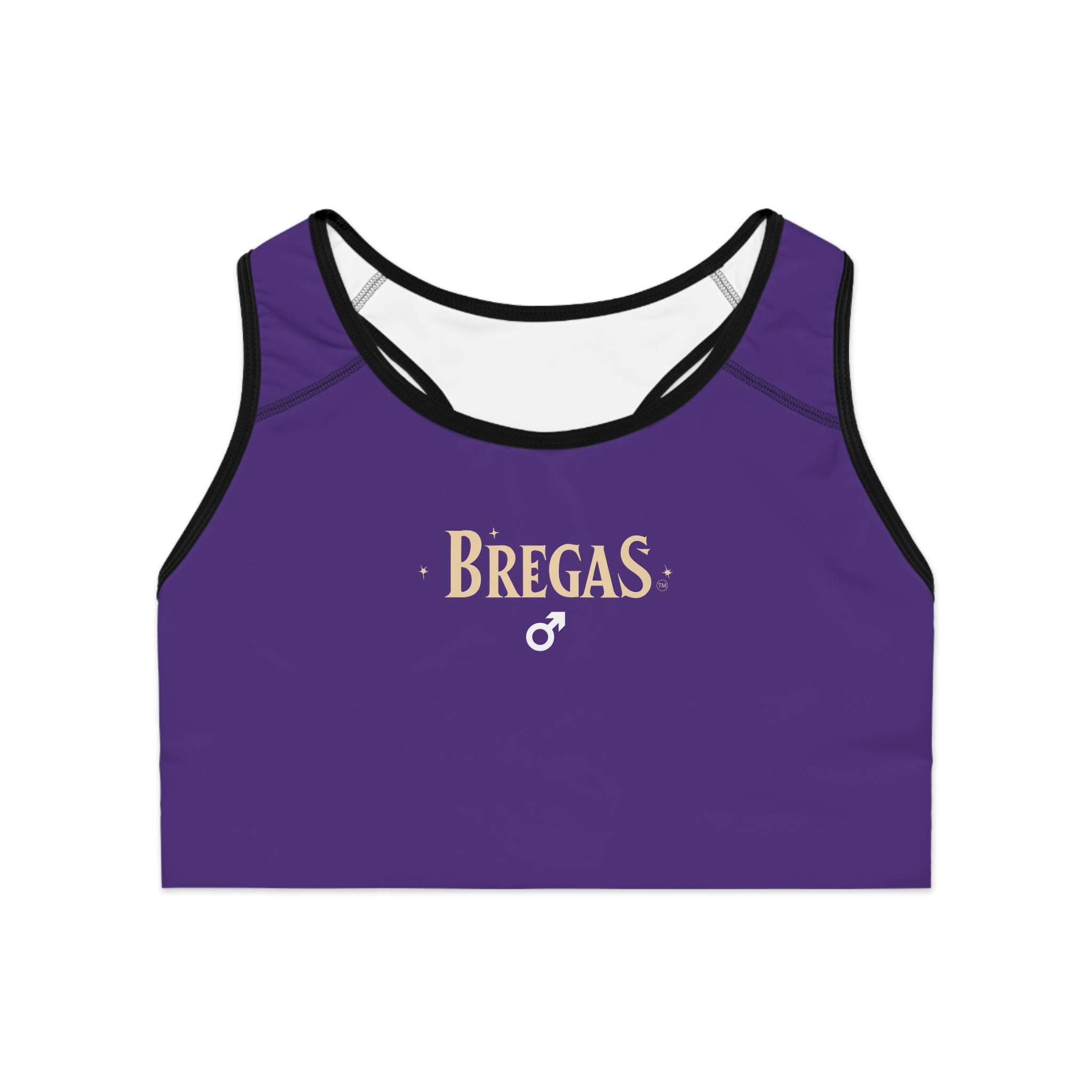Sports Bra, Purple, Women 4 men