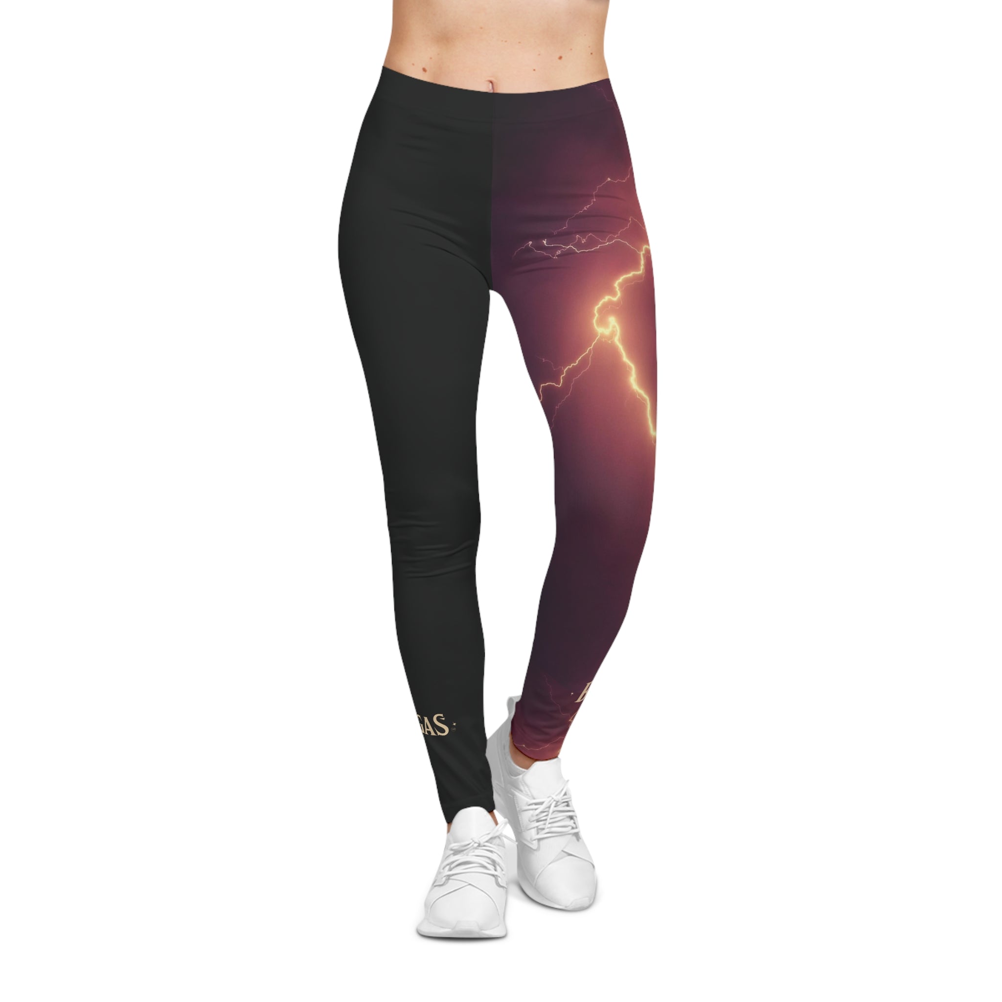Leggings, Lightning Storm, women 4 women