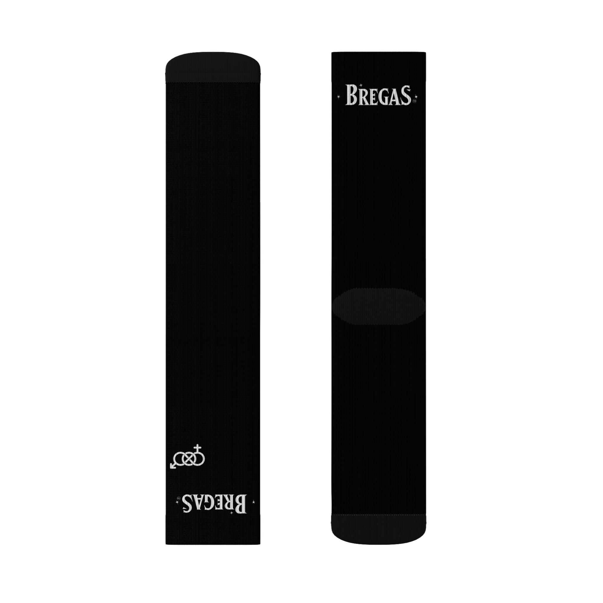 Socks, jet black, Bisexual