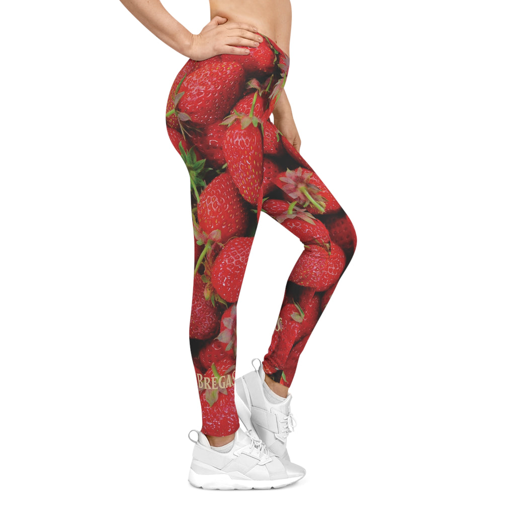Leggings, Strawberries, Non Dating Cool. Made in the USA.