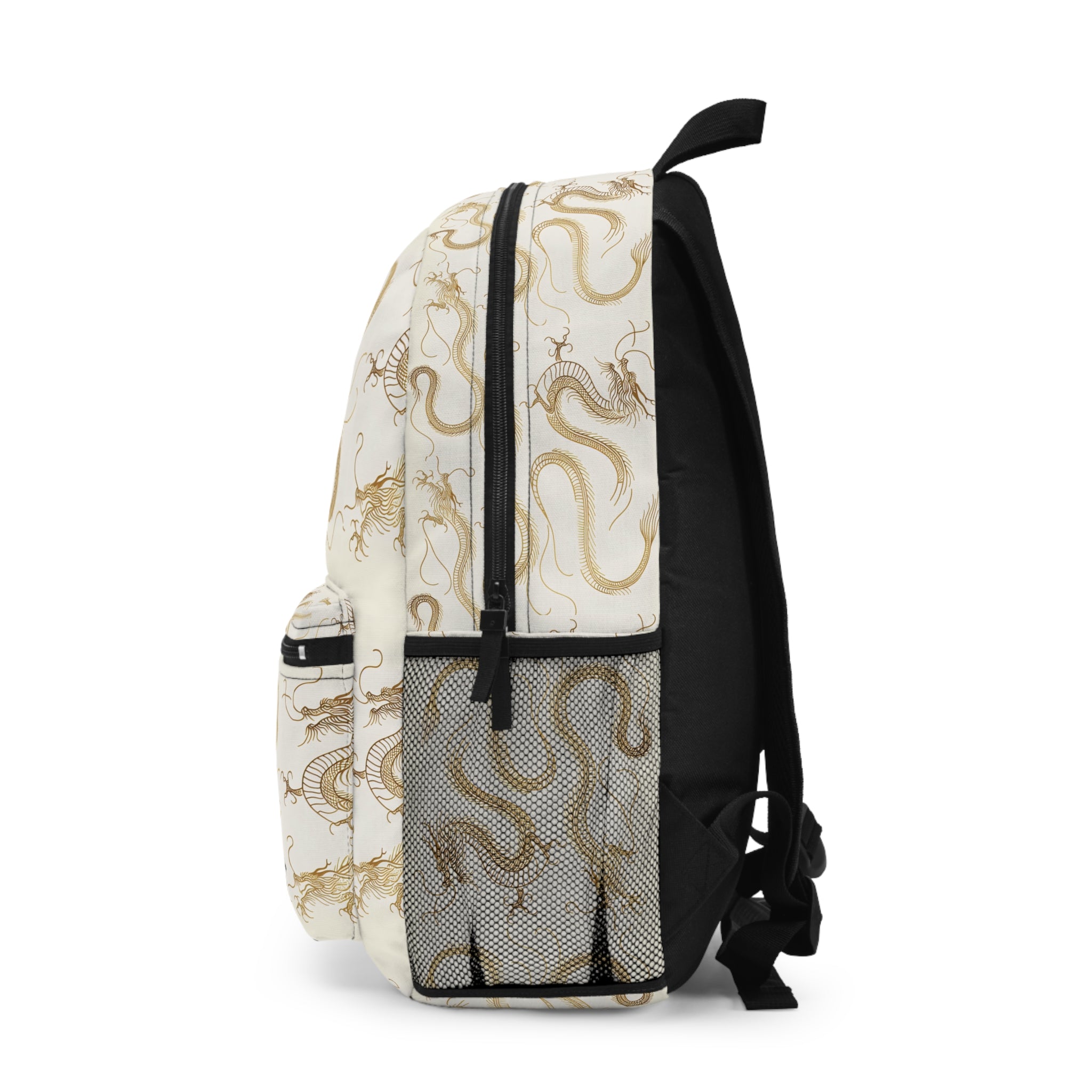 Backpack, Golden Dragons, 幸運龍 Lucky Dragon traditional Chinese text