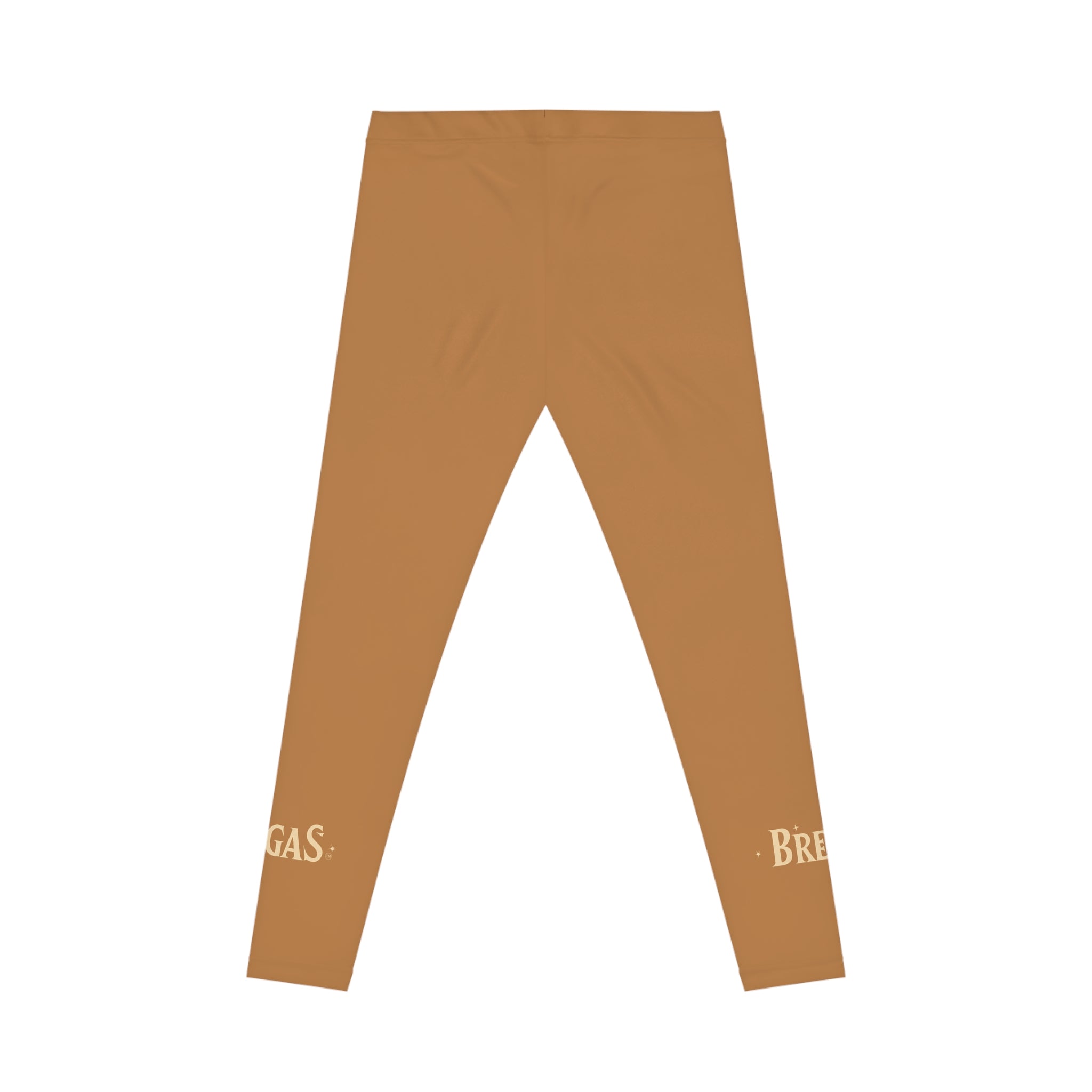 Leggings, Golden brown, Non Dating Cool. Made in the USA.