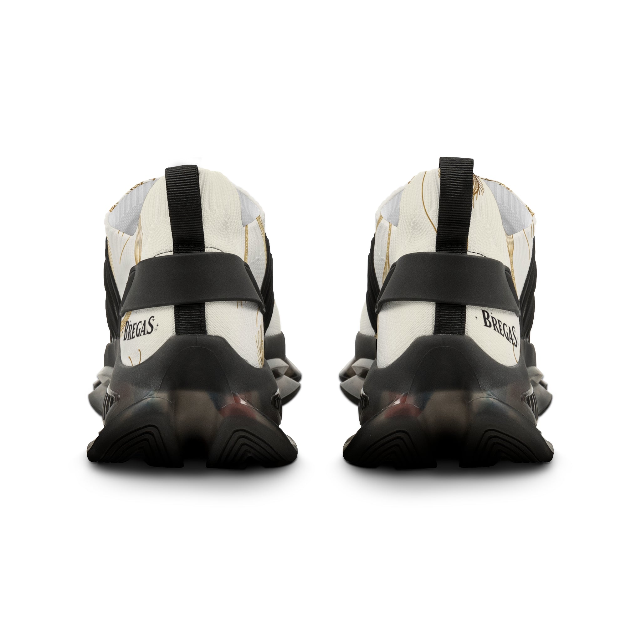 Women's Sneakers, Golden Dragon, with 幸運龍 Lucky Dragon Chinese text