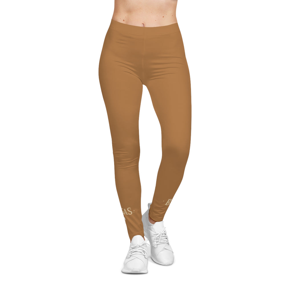 Leggings, Golden brown, Women for men