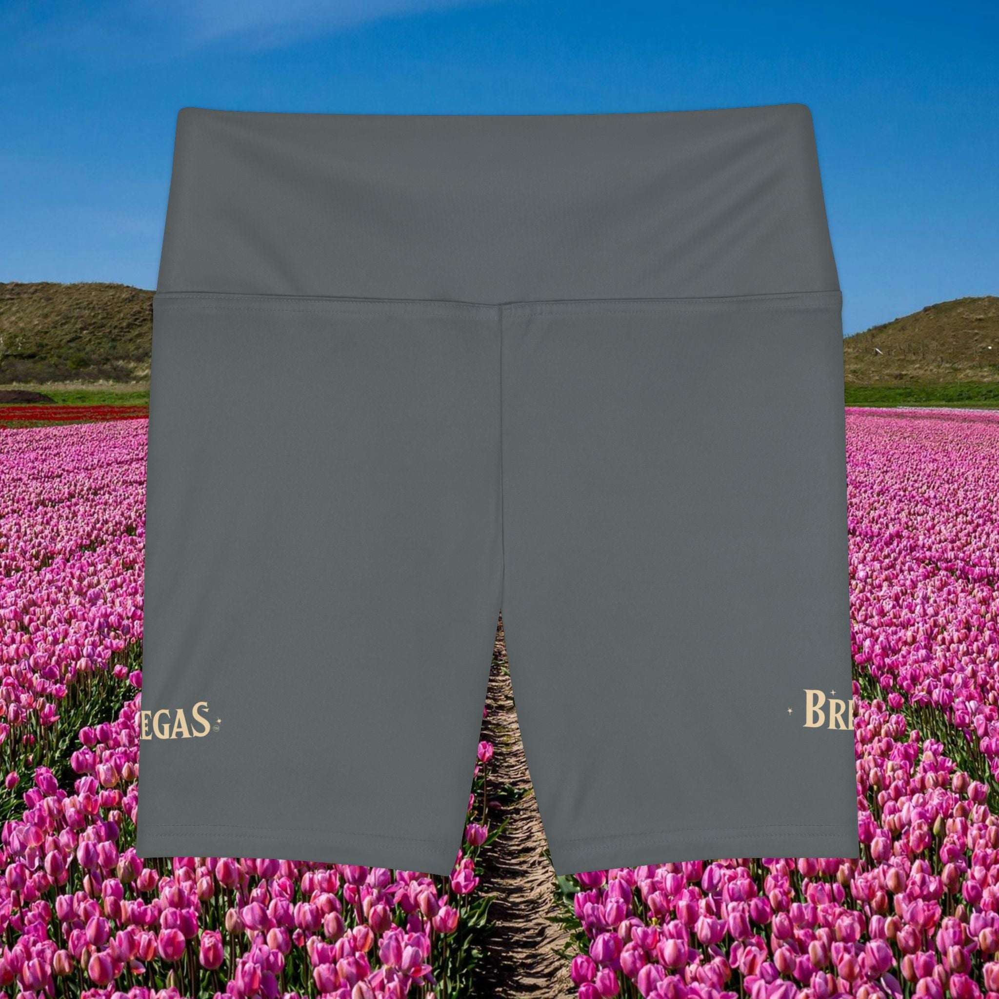 Workout Shorts, Dark Grey, W4W. Made in the USA.