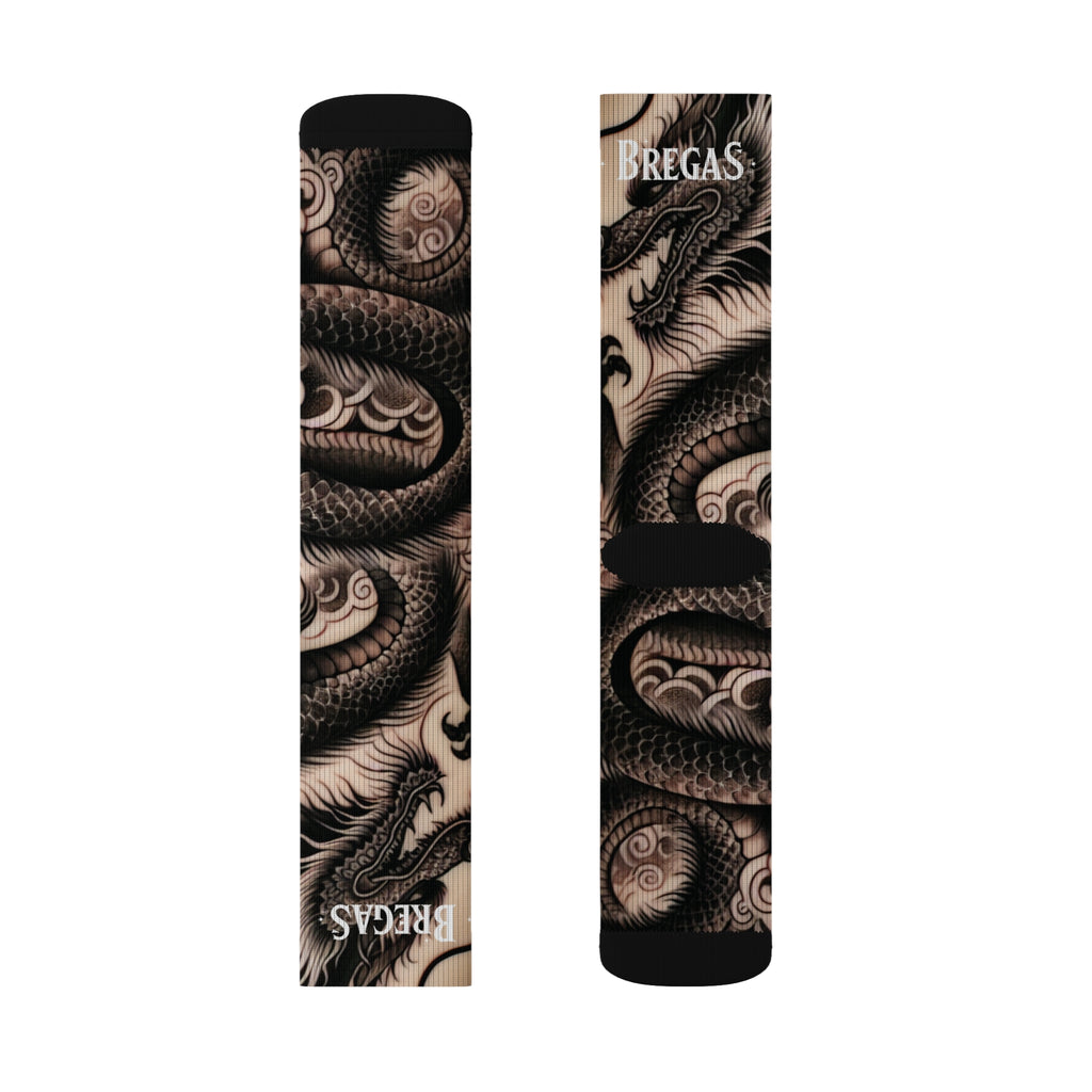 Socks, Fierce Dragon tattoo, Men for women