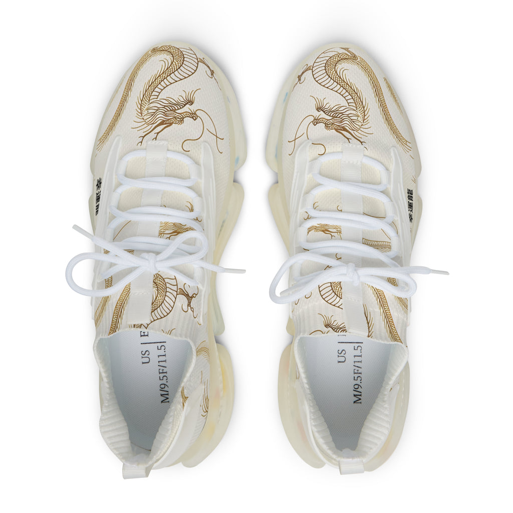 Sneakers, Golden Dragon, with 幸運龍 Lucky Dragon Chinese text