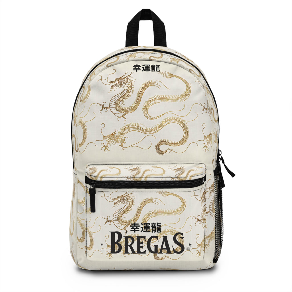Backpack, Golden Dragons, 幸運龍 Lucky Dragon traditional Chinese text