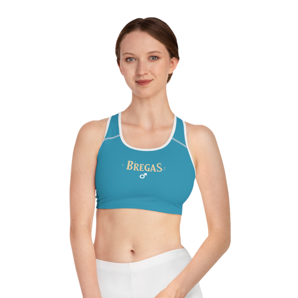 Sports Bra, turquoise, Women 4 men