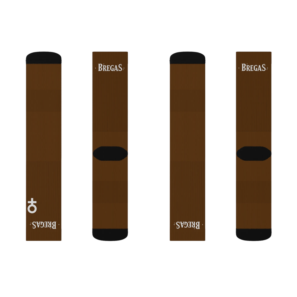 Socks, brown, Men for women