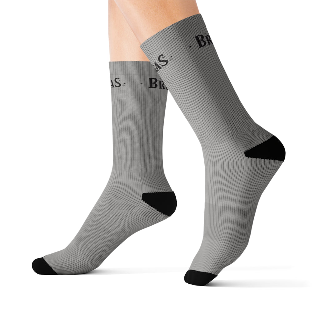 Socks, light grey, Men for men