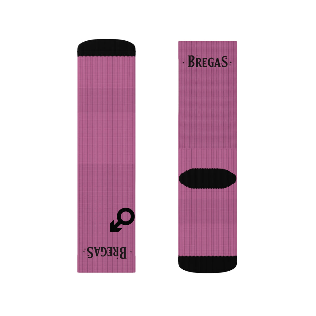 Socks, light pink, Women for men