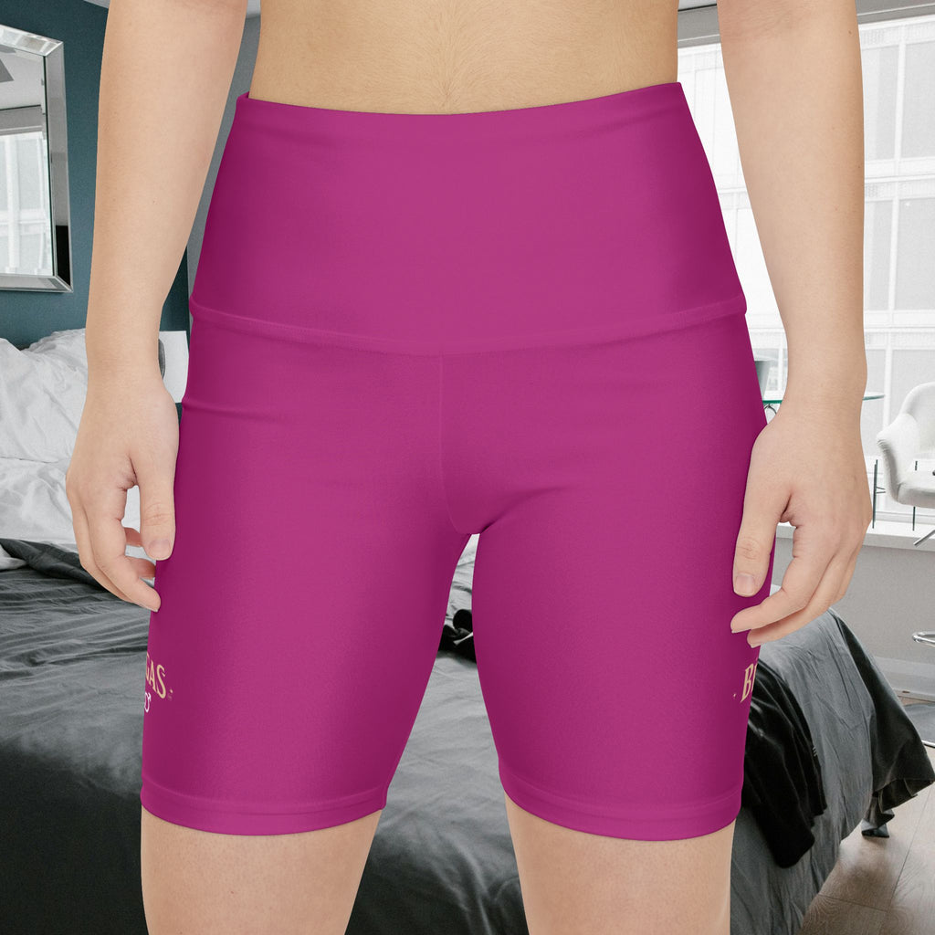 Workout Shorts, Dark pink, Bisexual women