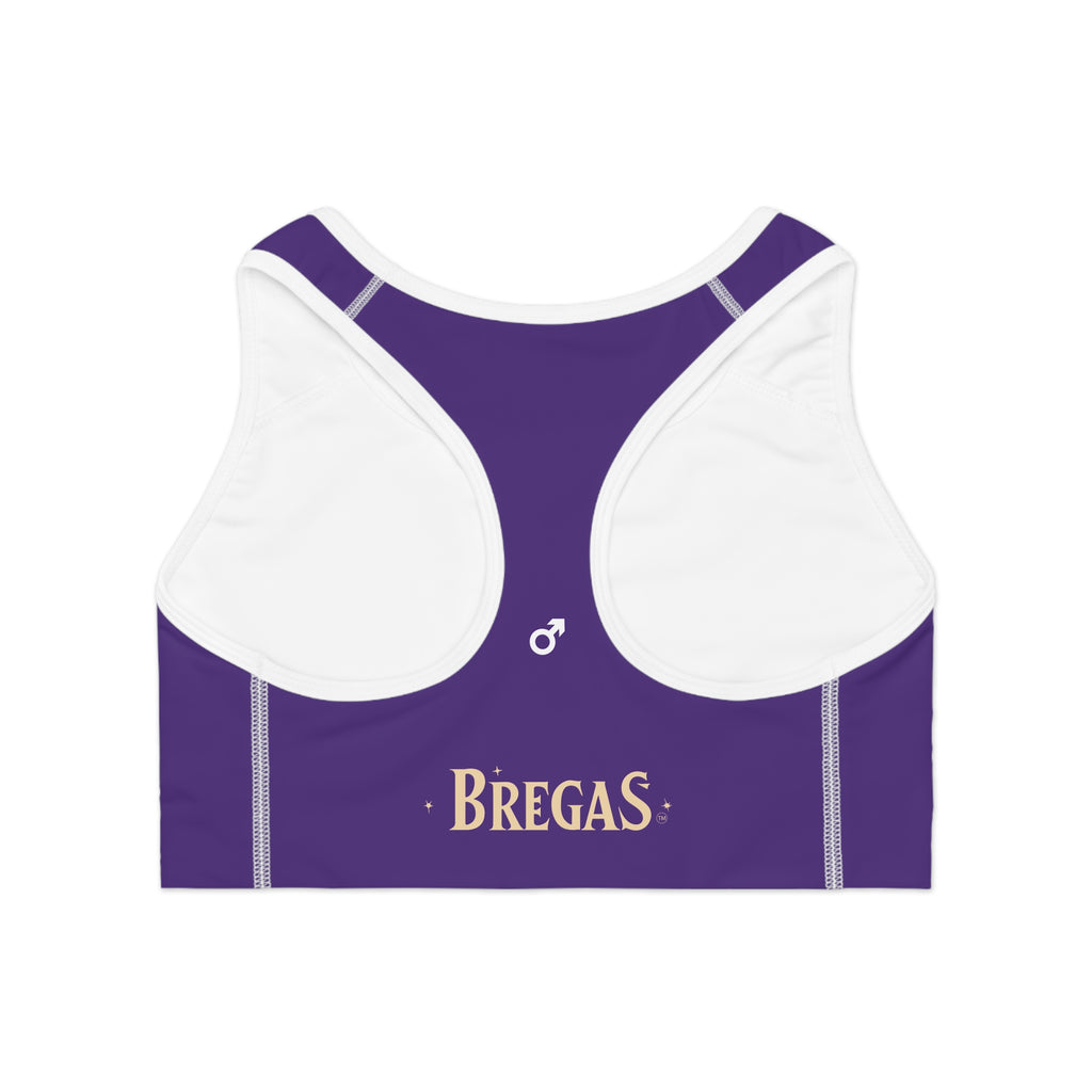 Sports Bra, Purple, Women 4 men