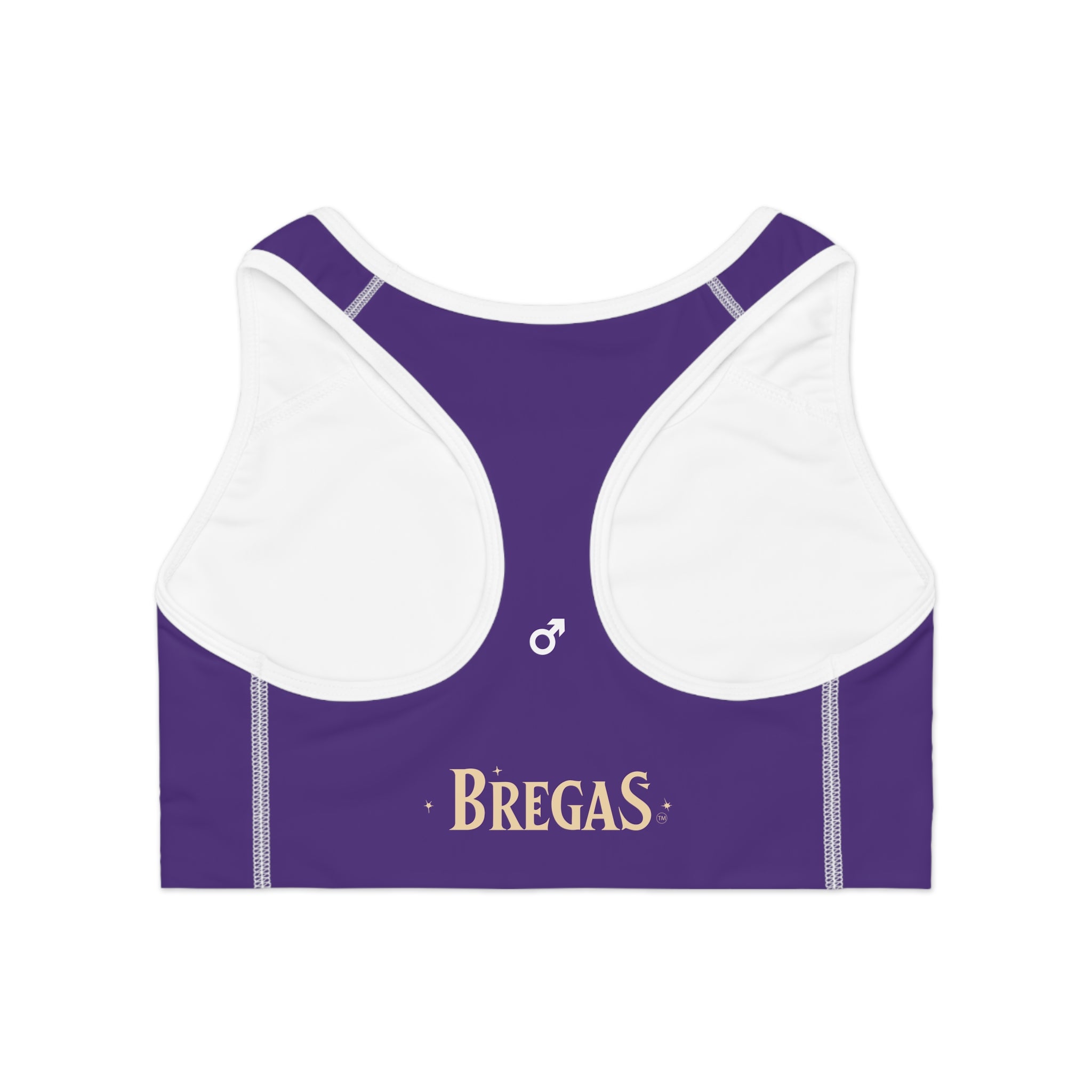 Sports Bra, Purple, Women 4 men