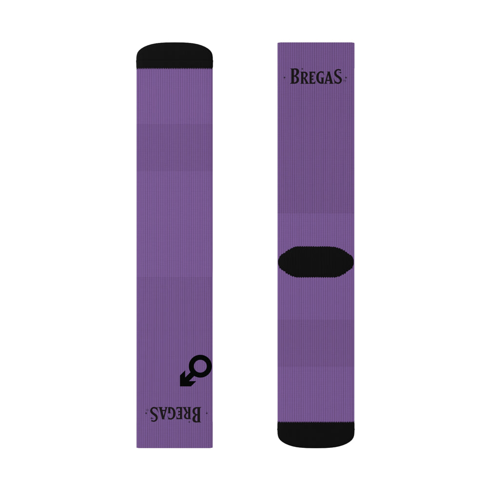 Socks, light purple, Women for men