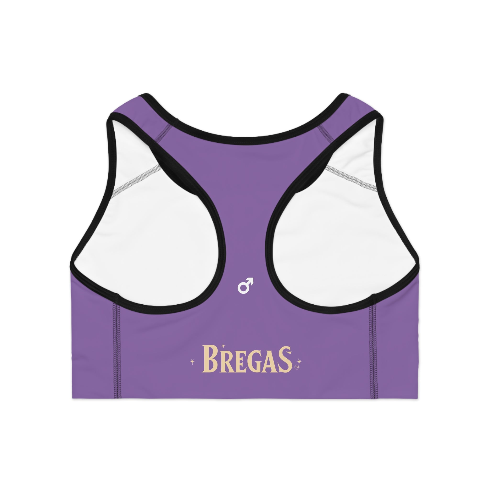 Sports Bra, Light purple, Women 4 men