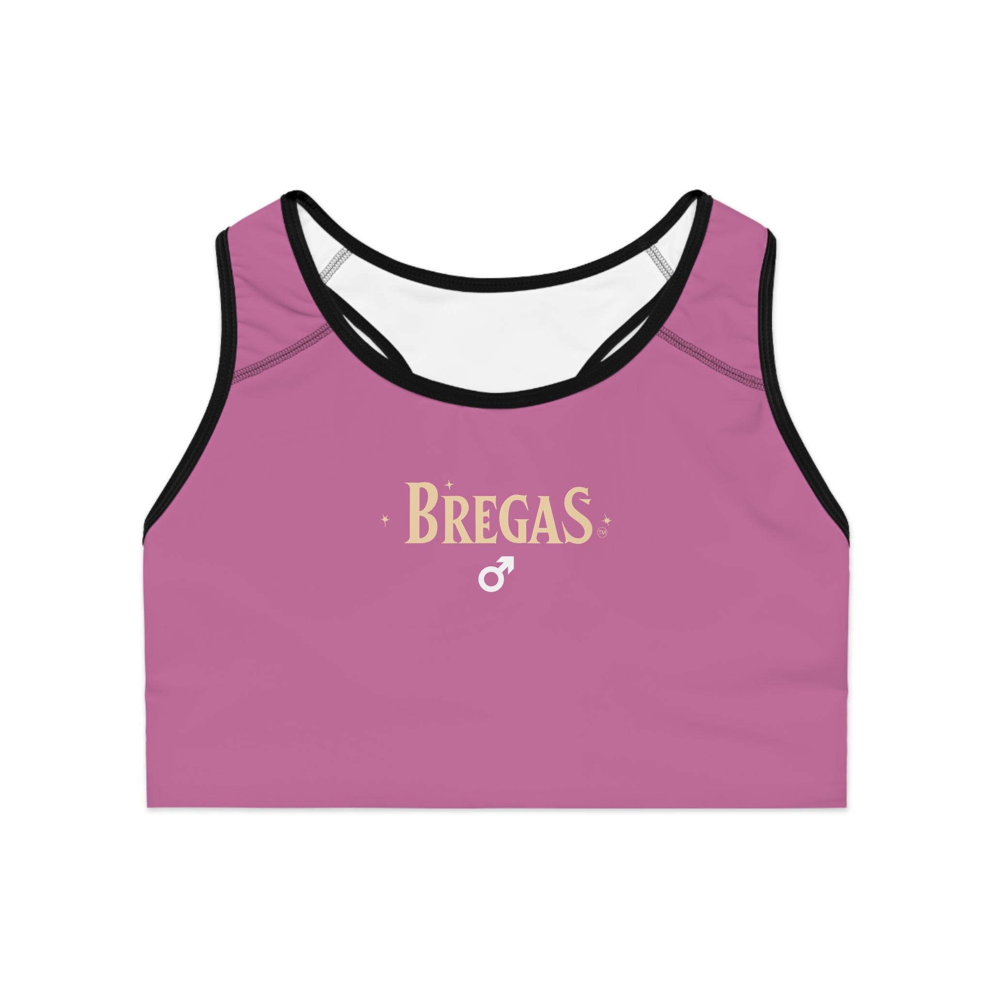 Sports Bra, Light pink,  Women 4 men