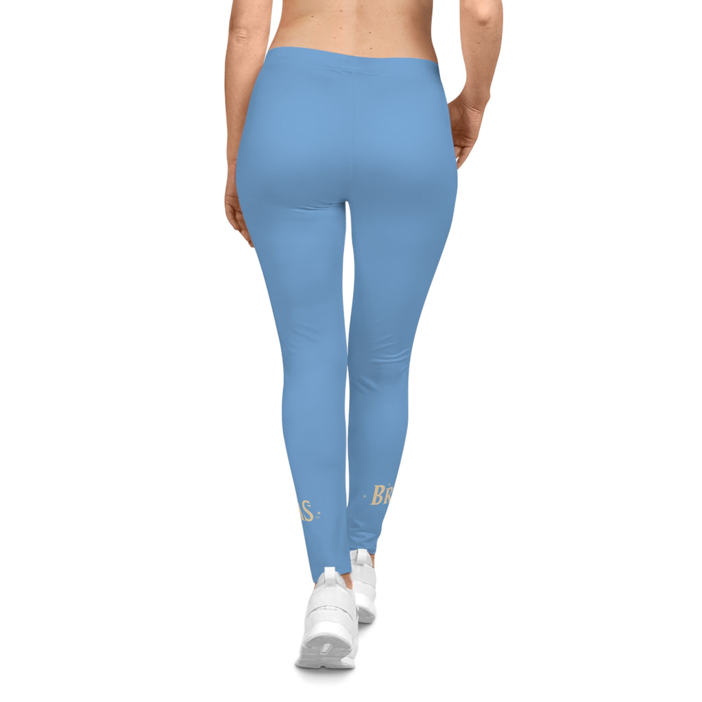 Leggings, Light blue, Women for men