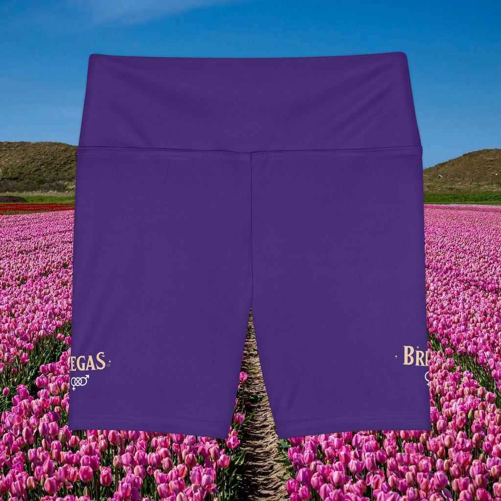 Workout Shorts, Purple, Bisexual women