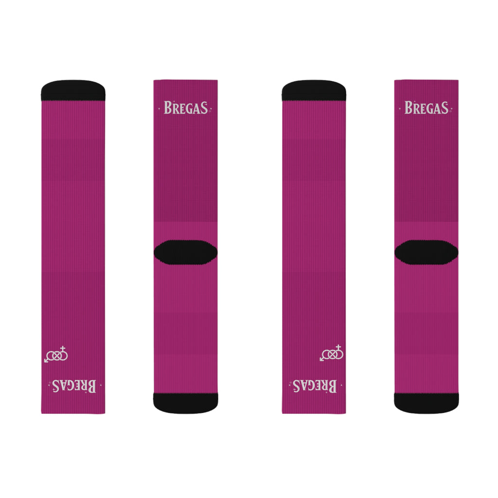 Socks, deep pink, Bisexual