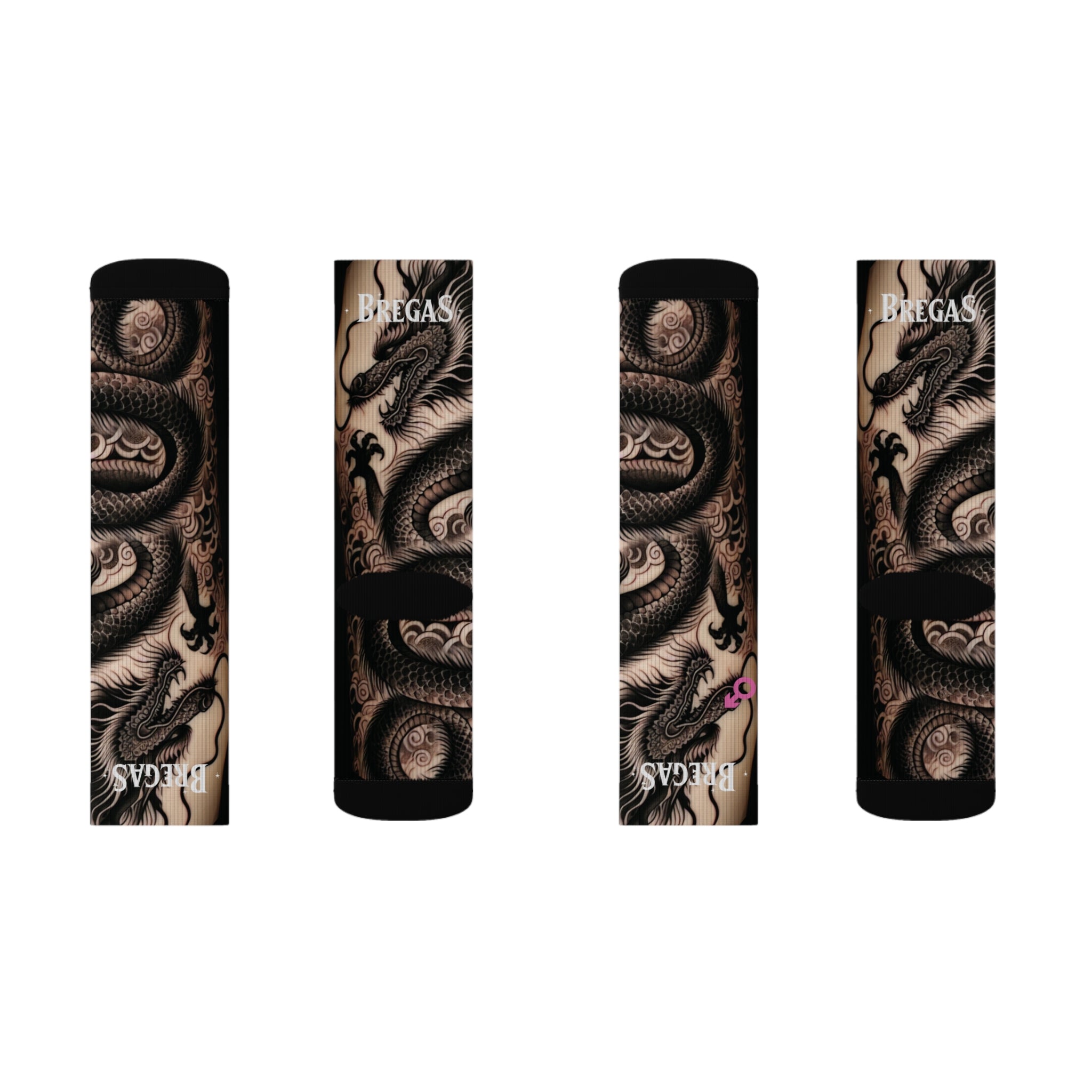 Socks, Fierce Dragon tattoo, Men for men