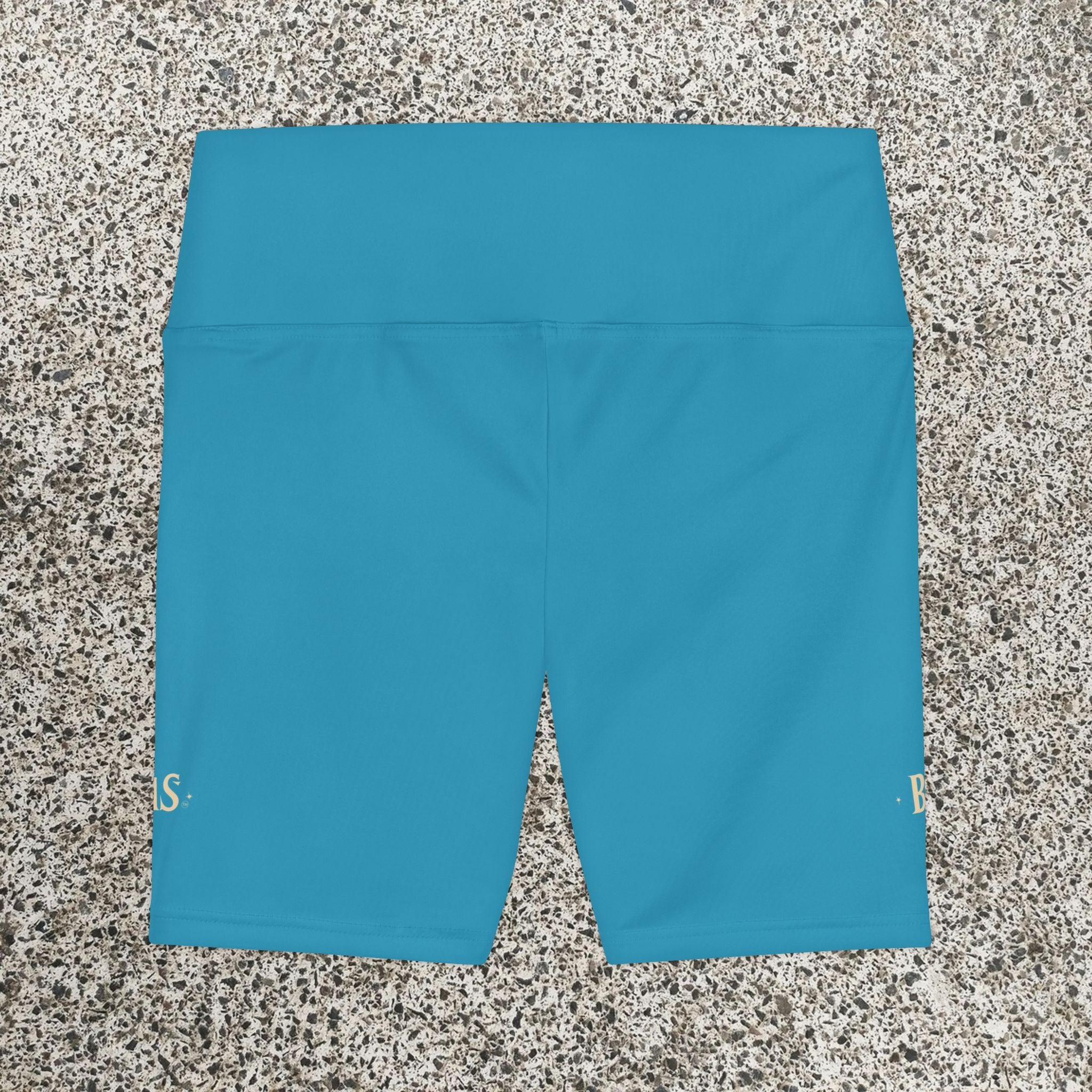 Workout Shorts, Turquoise, Bisexual women